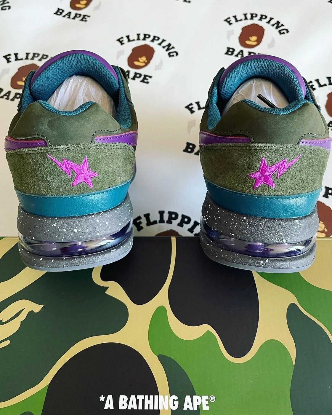 Bape BAPE ROAD STA #2 Size US 8 / EU 41 - 6 Thumbnail