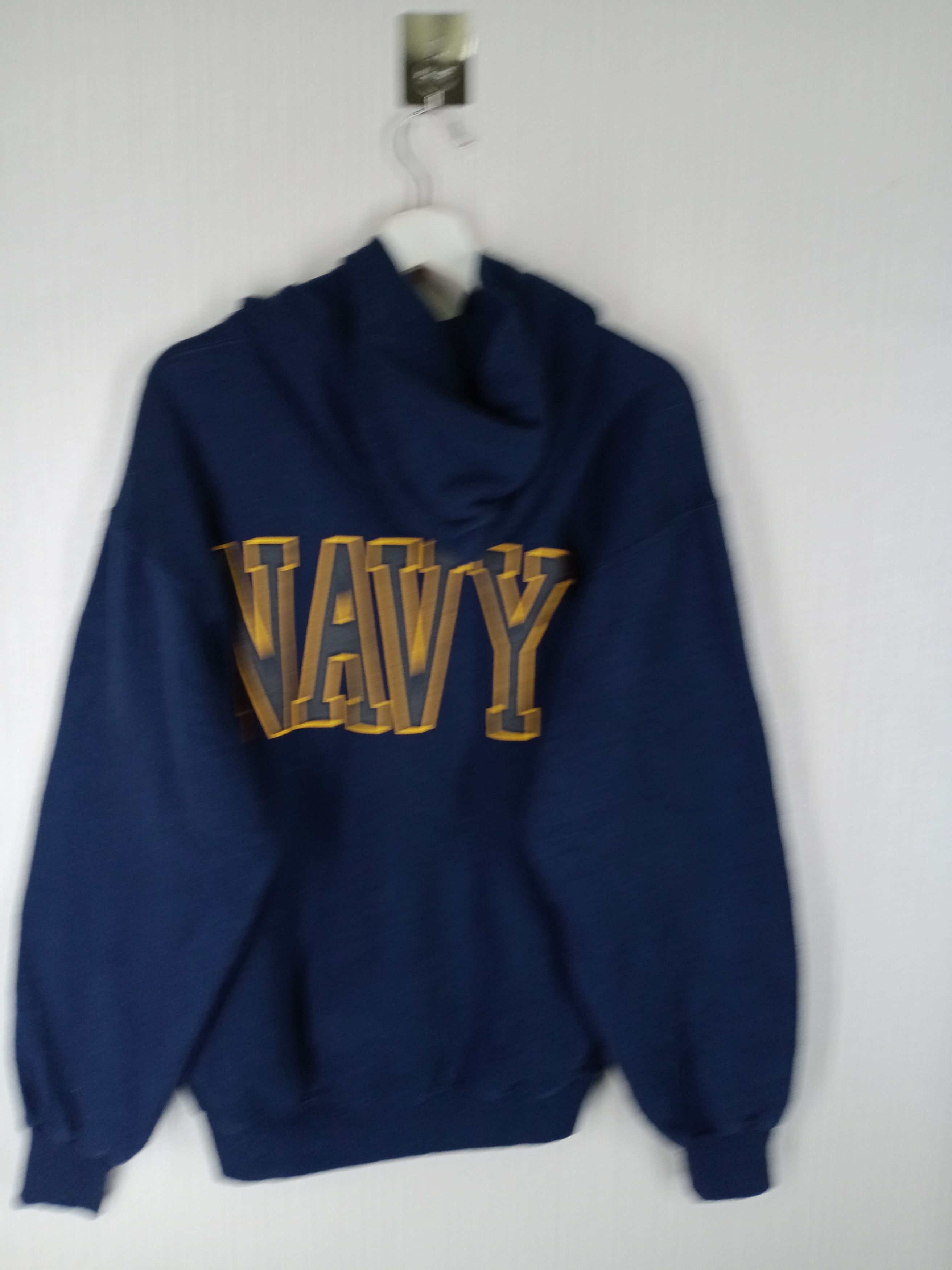Other Vintage 90s United States Navy hoodie Sweatshirt Size US L / EU 52-54 / 3 - 3 Thumbnail