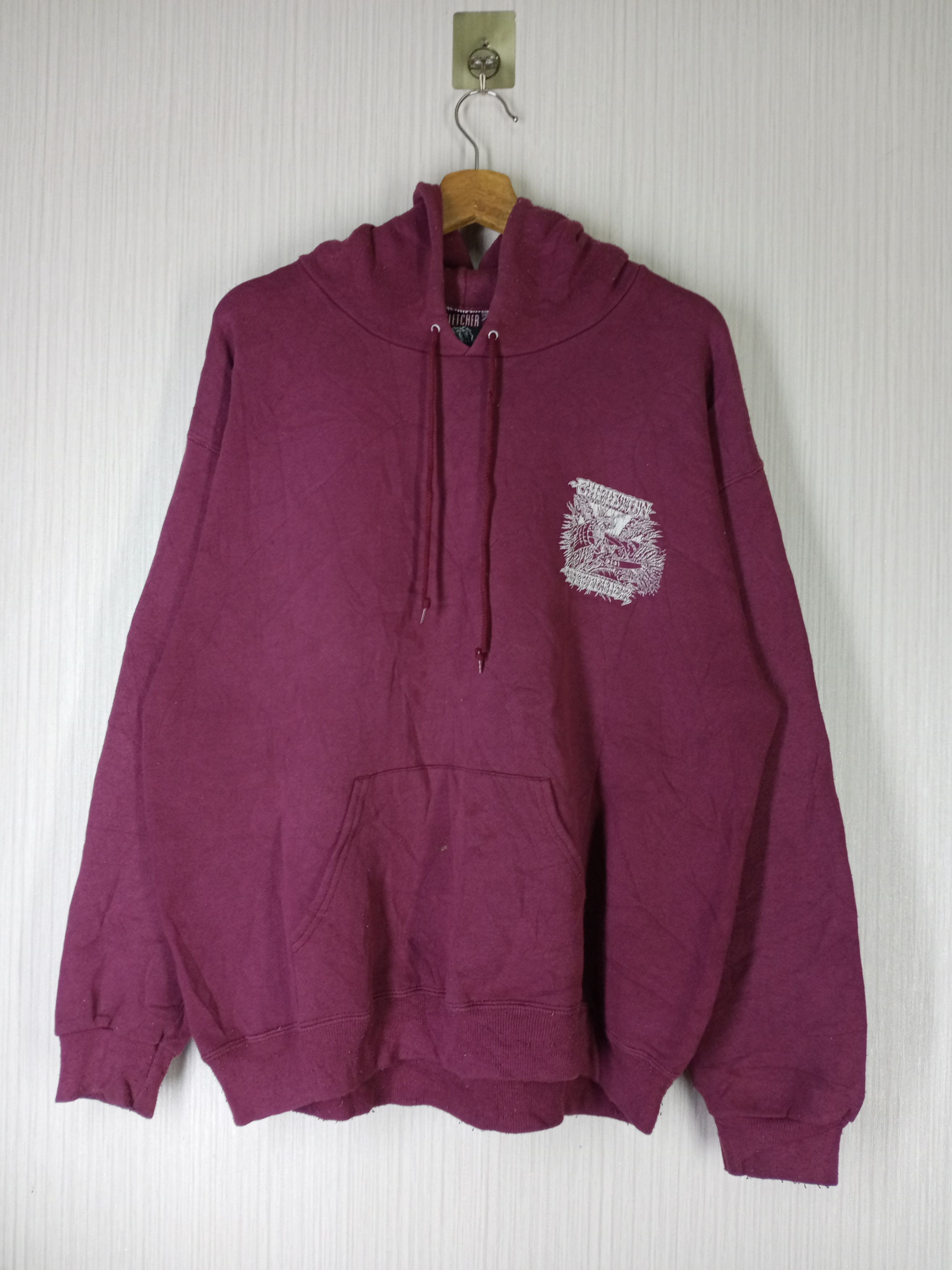 Santa Cruz Skateboards Rare Vintage Christian Fletcher Skull Hoodie Sweatshirt Size US L / EU 52-54 / 3 - 10 Thumbnail