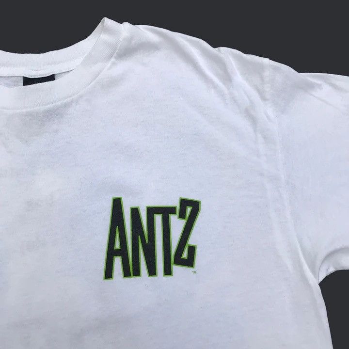 Vintage Antz 98 90s DreamWorks Movie Promo WTC Logo Vintage T-Shirt Size US L / EU 52-54 / 3 - 3 Thumbnail