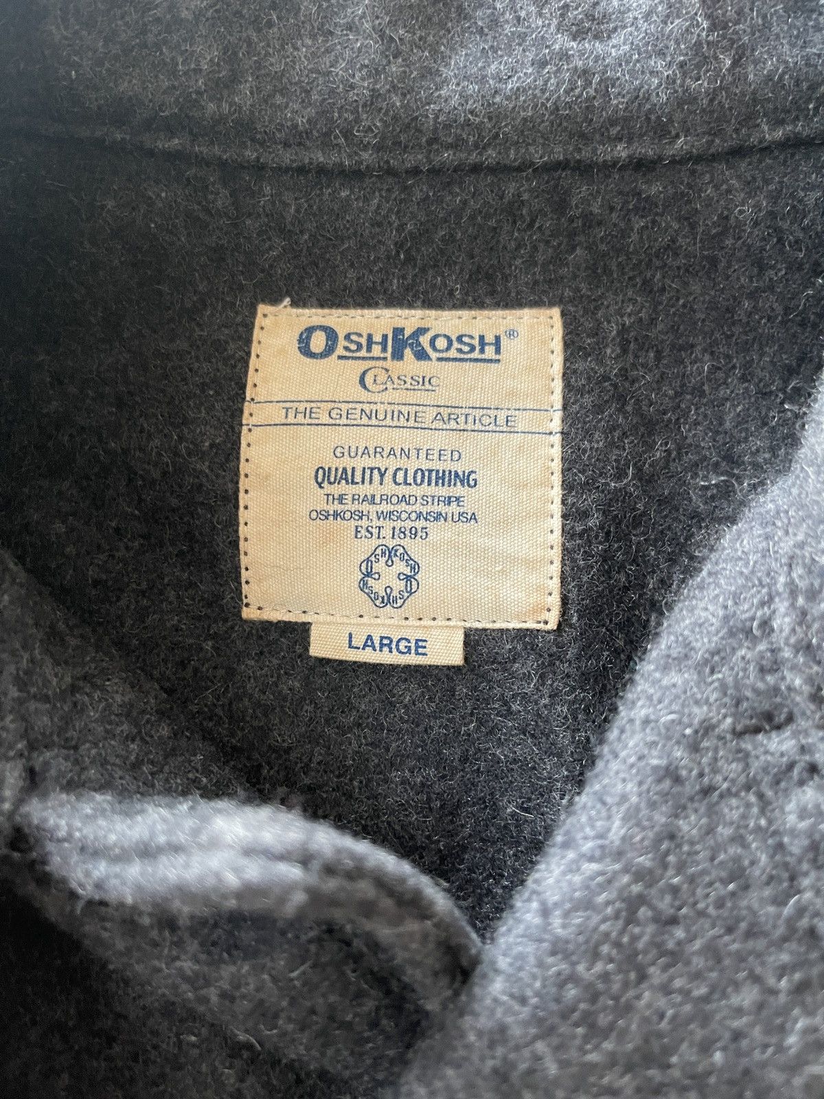 Oshkosh × Vintage Oshkosh Classic Mackinaw Jacket Size US L / EU 52-54 / 3 - 4 Thumbnail