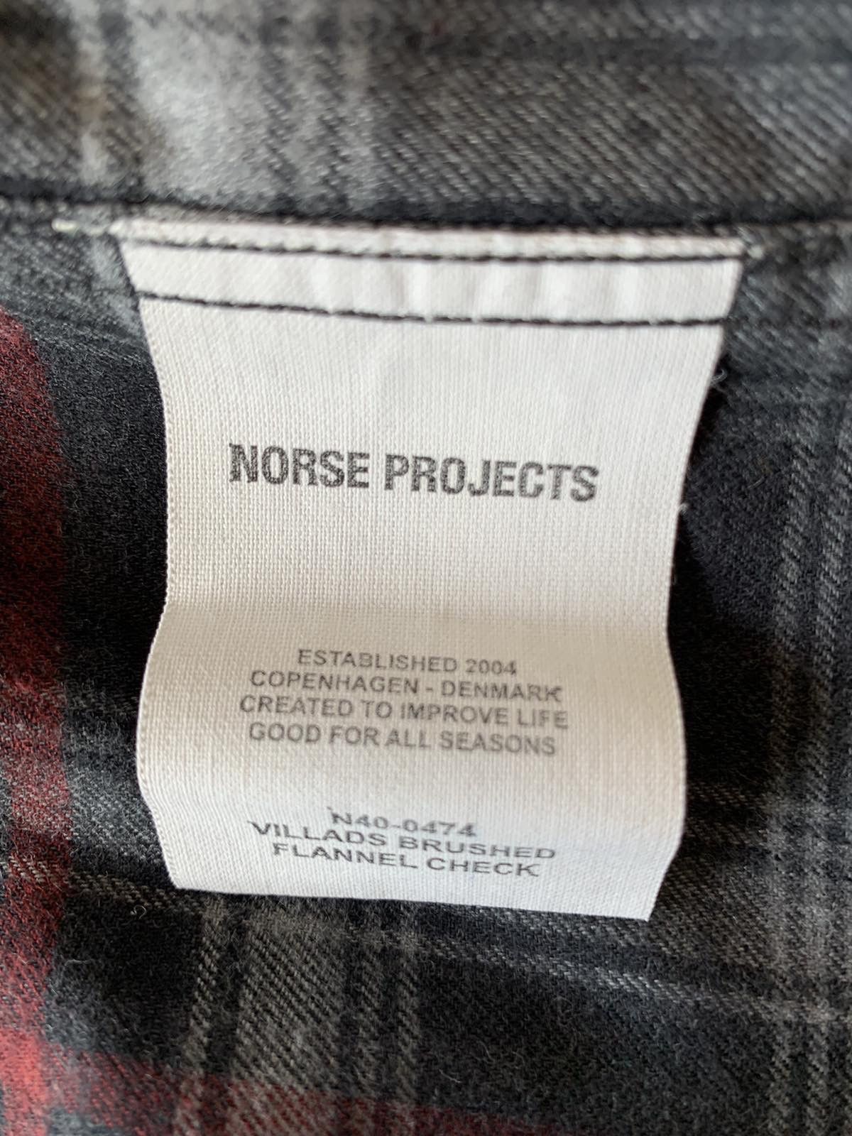Norse Projects Norse Projects Villads Brushed Flannel Check Shirt Size US S / EU 44-46 / 1 - 5 Thumbnail