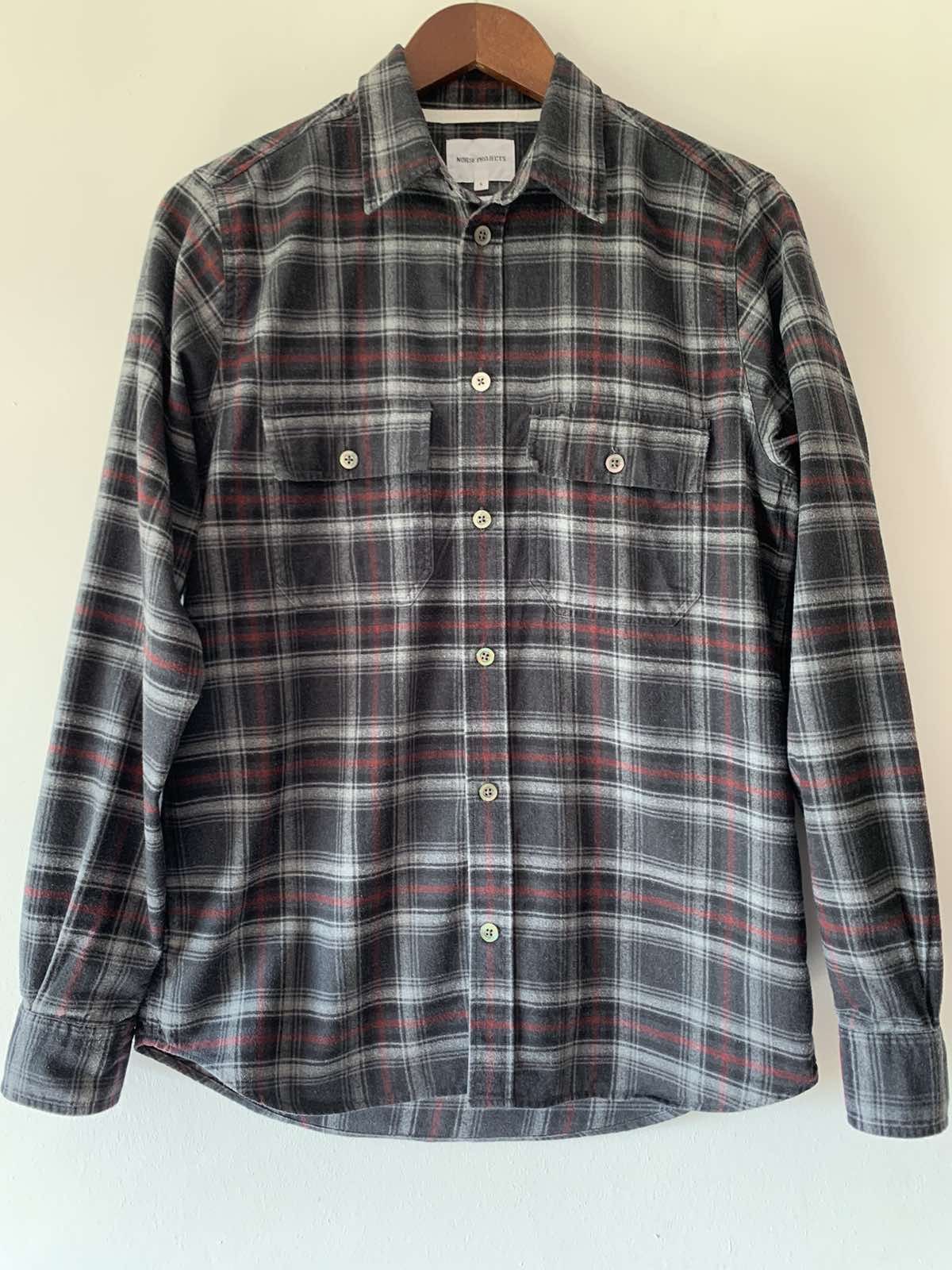 Norse Projects Norse Projects Villads Brushed Flannel Check Shirt Size US S / EU 44-46 / 1 - 1 Thumbnail
