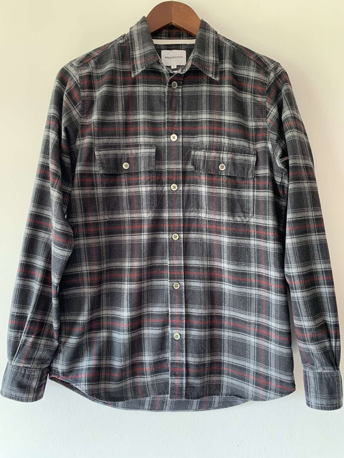 Norse Projects 🔥🔥 Norse Projects Villads Brushed Flannel Check Shirt ...