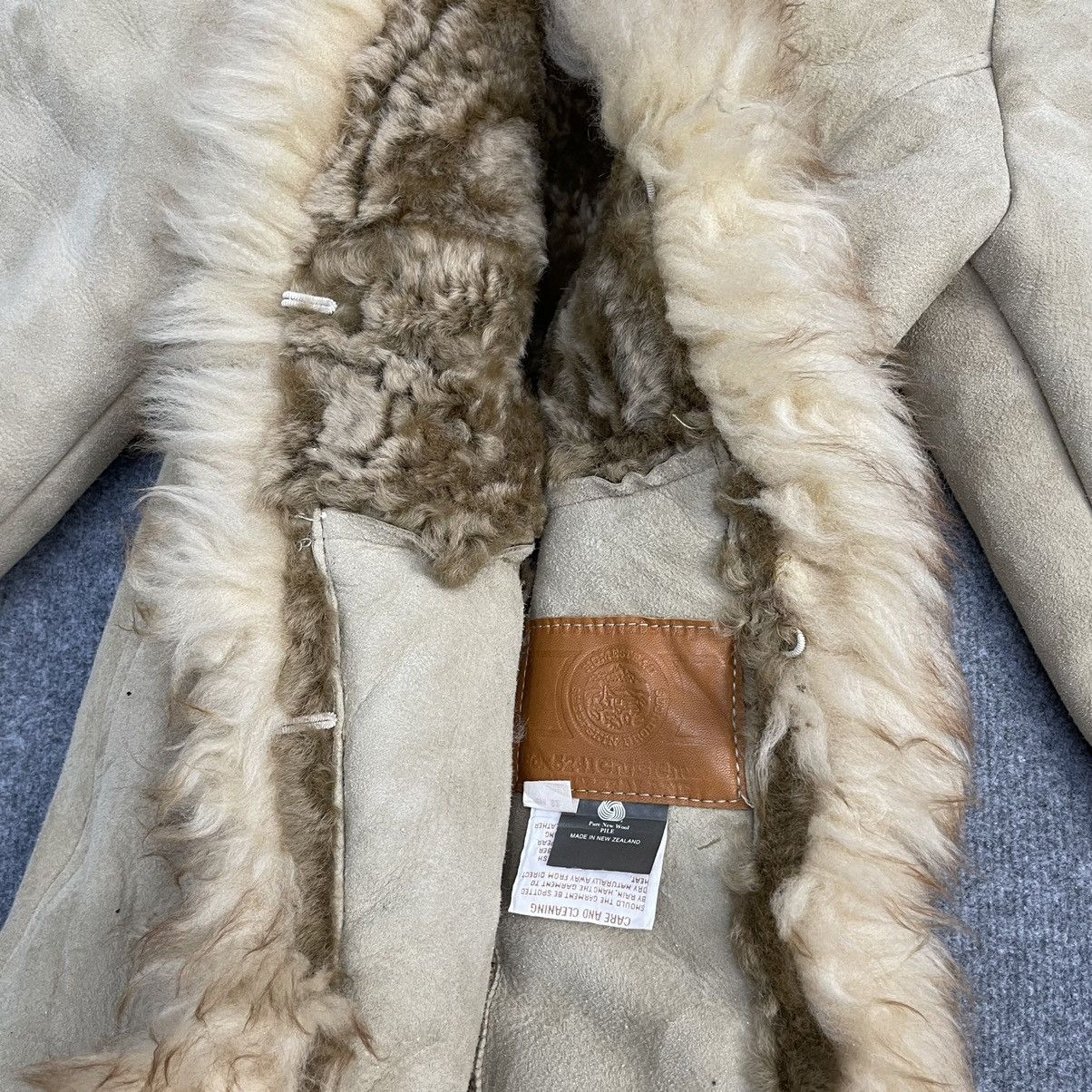 Japanese Brand Vintage Japanese Brand Leather Sherpa Wool Suede Jacket Size US S / EU 44-46 / 1 - 8 Thumbnail