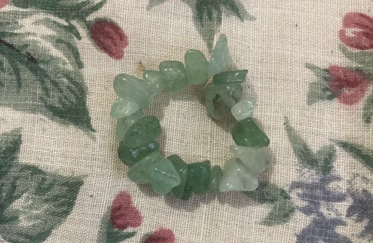 Jewelry Jade chip beaded ring Size ONE SIZE - 2 Thumbnail