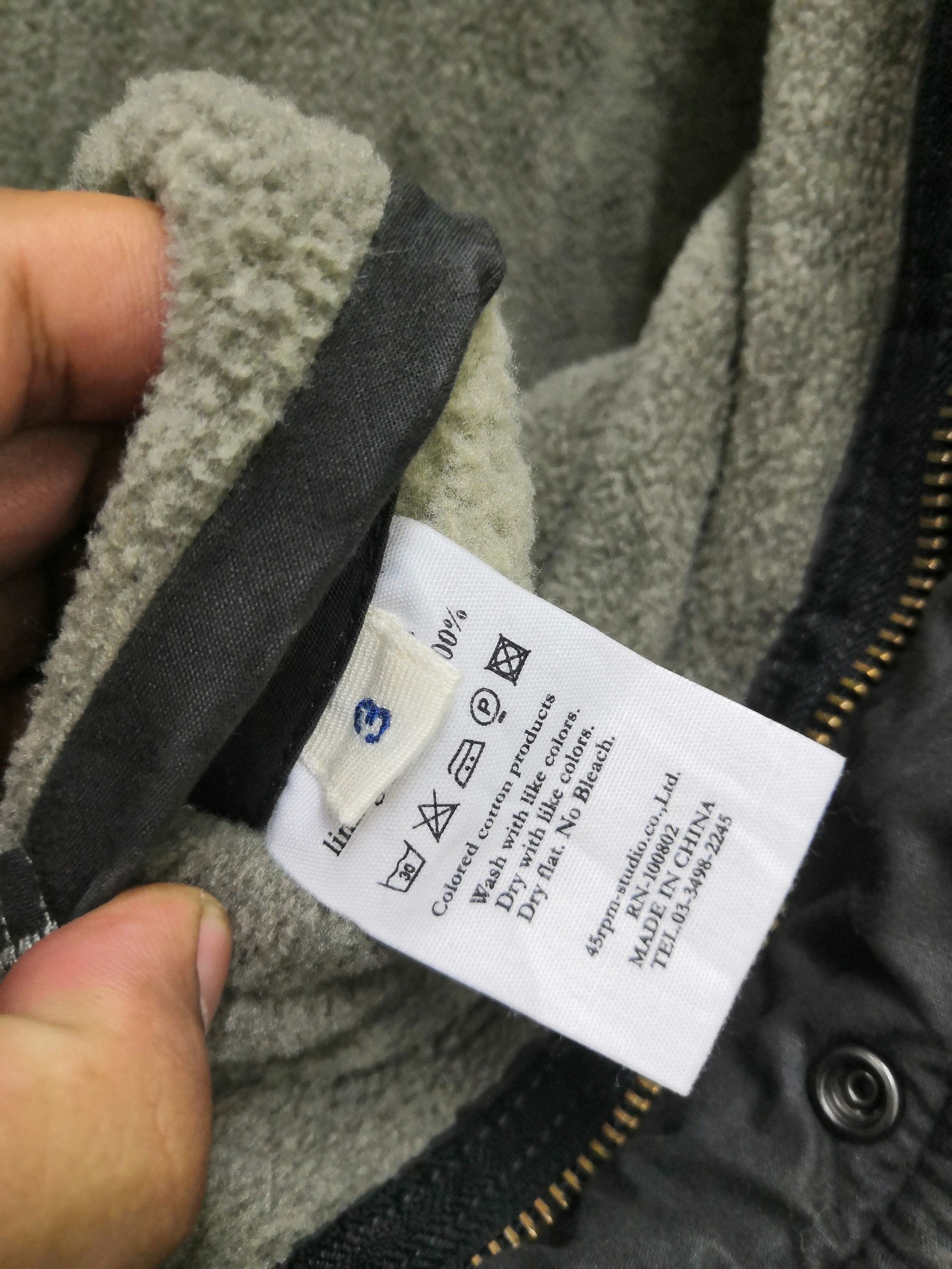 45rpm × Umii 908 Umii By 45rpm Hoodie Zipper Jacket Size US M / EU 48-50 / 2 - 8 Thumbnail