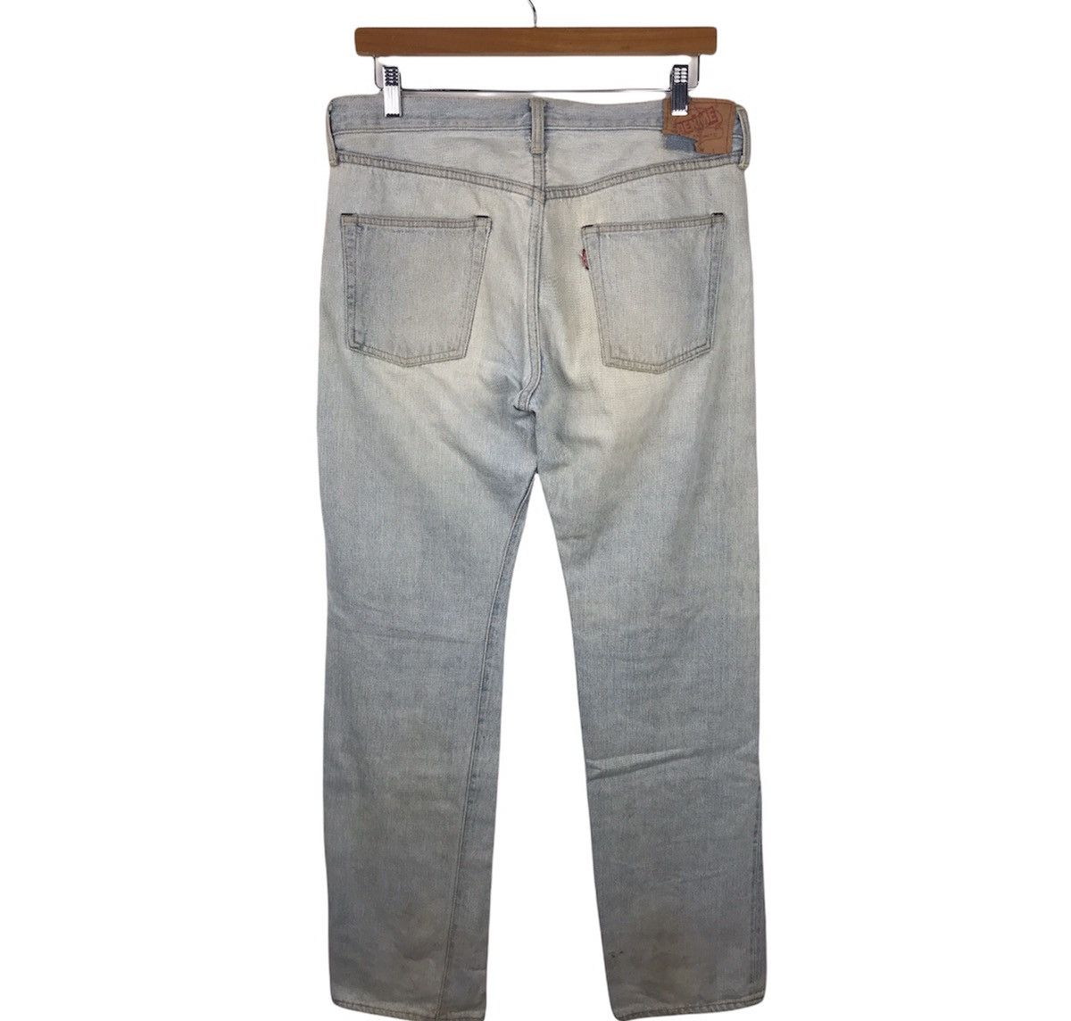 Denime × Japanese Brand × Vintage Vintage Patchwork Denime Jeans Size US 35 - 3 Thumbnail