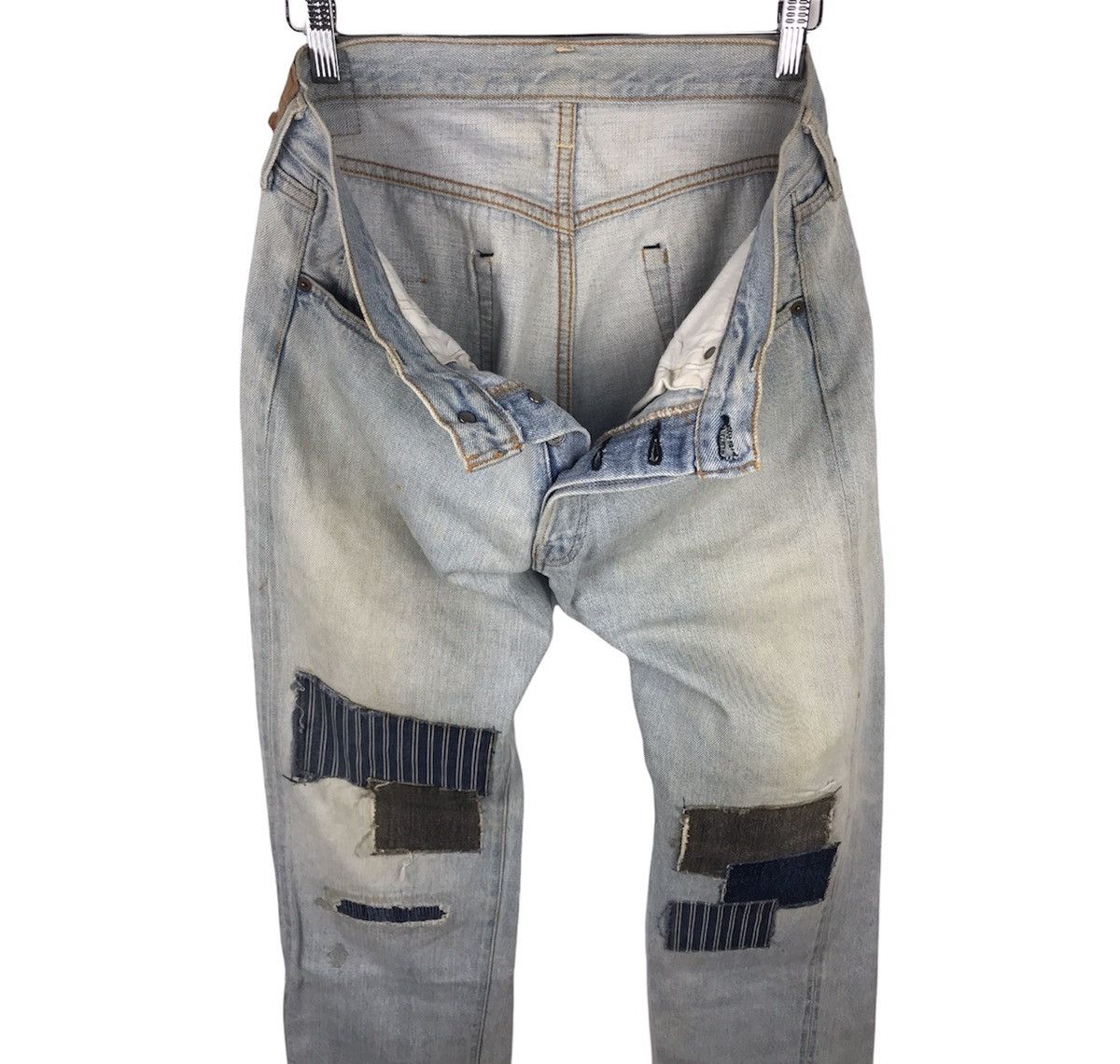 Vintage Patchwork Denime Jeans