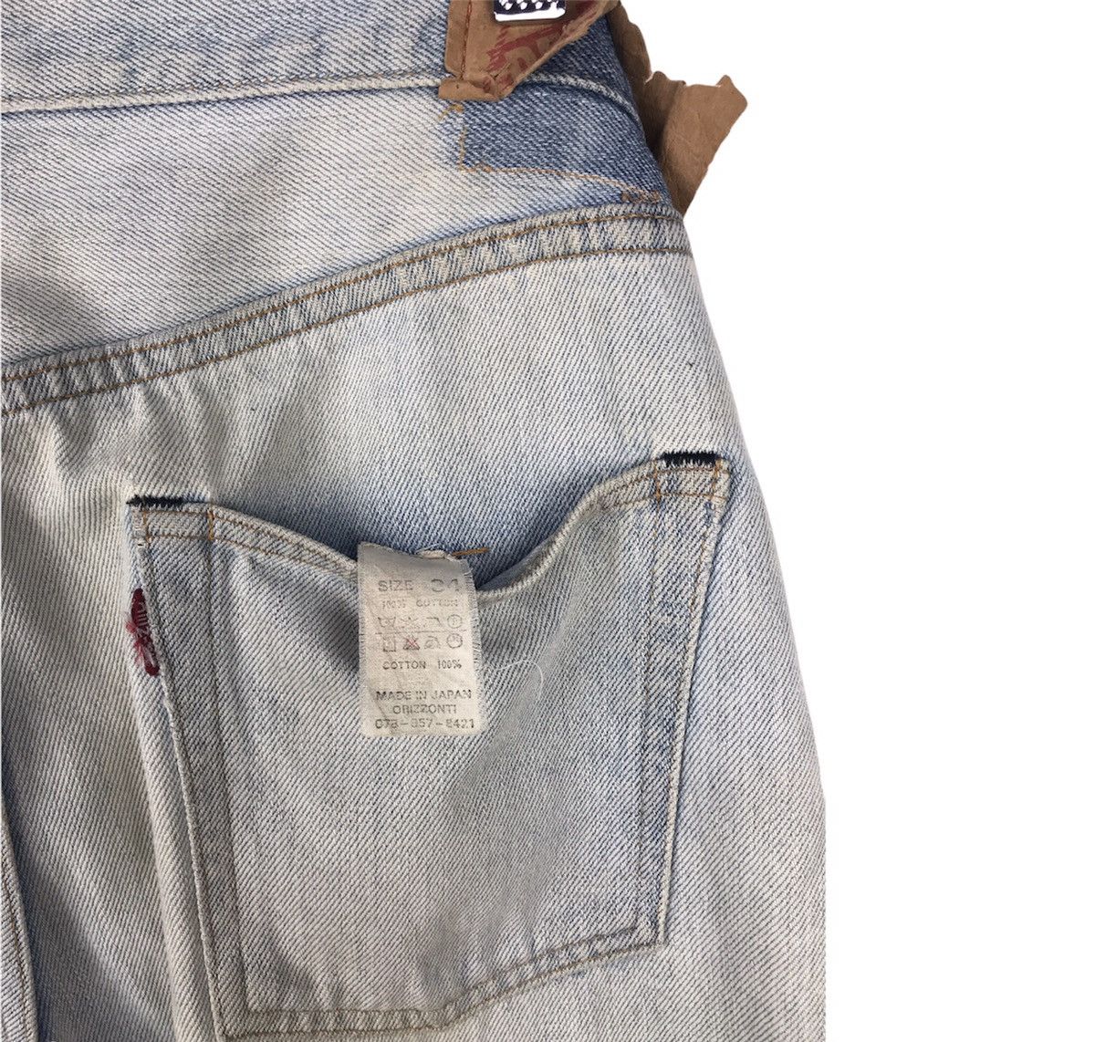 Denime × Japanese Brand × Vintage Vintage Patchwork Denime Jeans Size US 35 - 11 Thumbnail