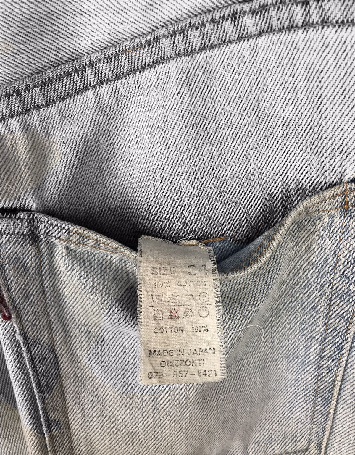 Denime × Japanese Brand × Vintage Vintage Patchwork Denime Jeans Size US 35 - 9 Thumbnail