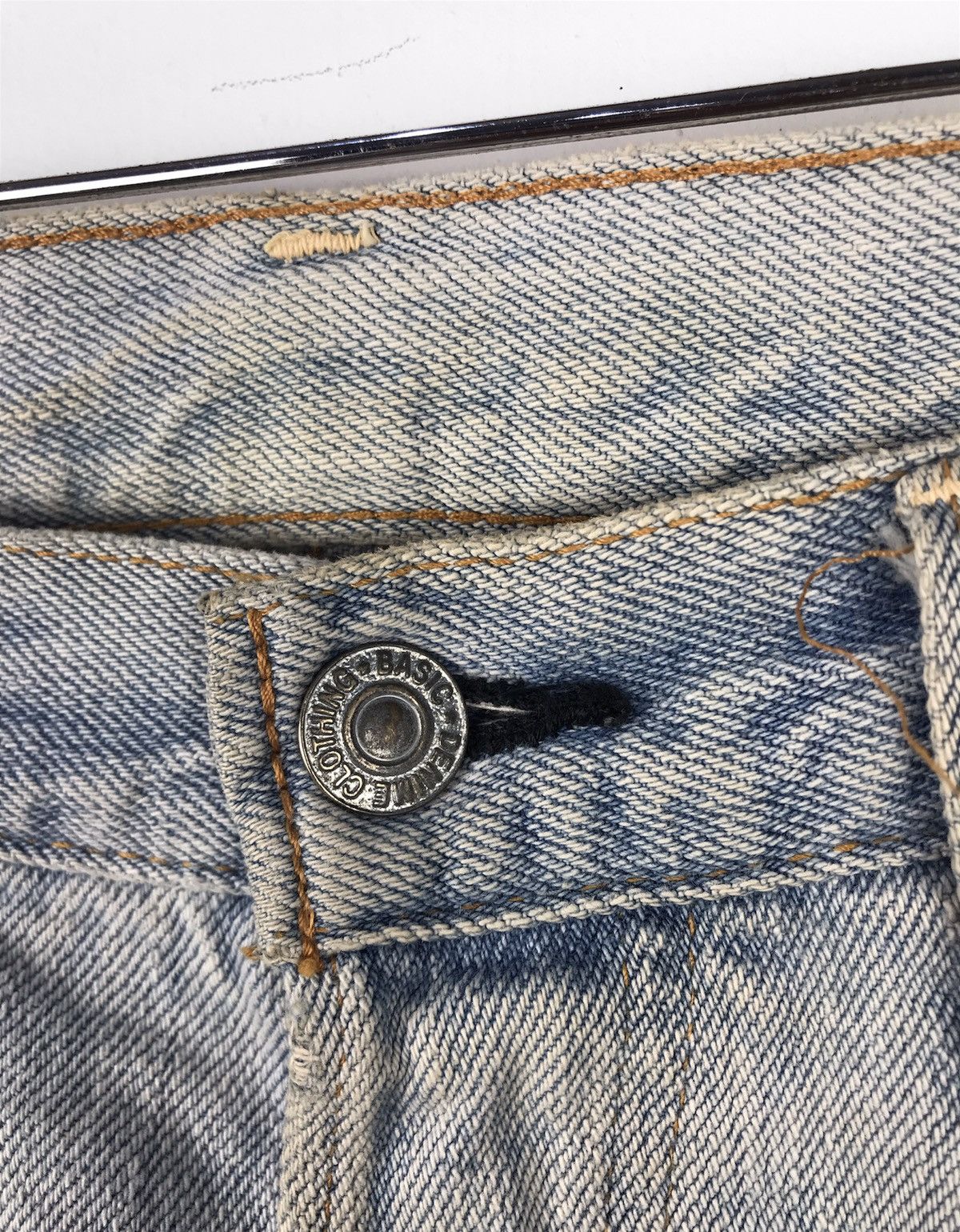 Denime × Japanese Brand × Vintage Vintage Patchwork Denime Jeans Size US 35 - 6 Thumbnail