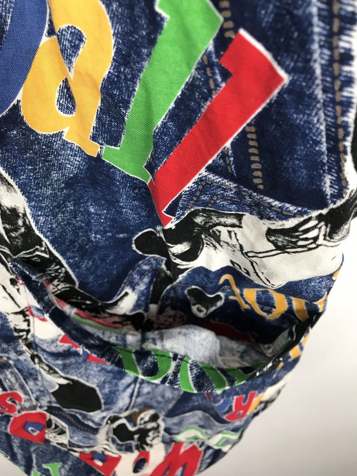 Japanese Brand Kimono puffer multi colour basketball jeans design Size US M / EU 48-50 / 2 - 4 Thumbnail