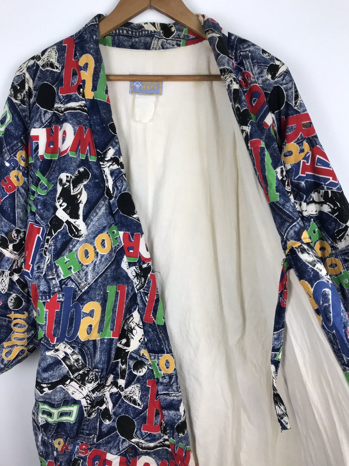 Japanese Brand Kimono puffer multi colour basketball jeans design Size US M / EU 48-50 / 2 - 8 Thumbnail