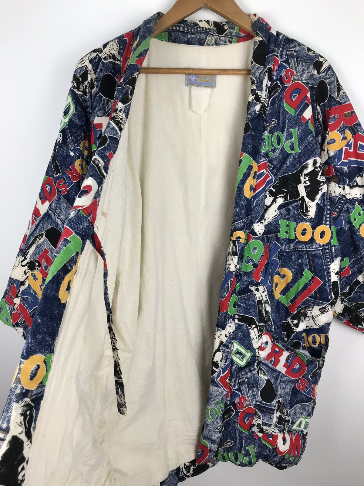 Japanese Brand Kimono puffer multi colour basketball jeans design Size US M / EU 48-50 / 2 - 7 Thumbnail