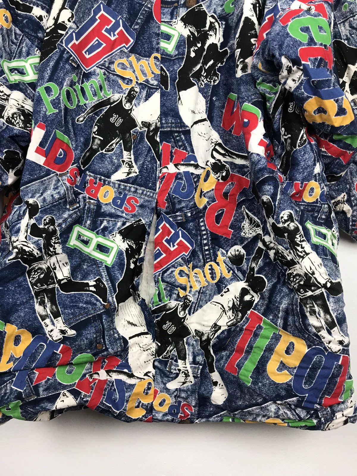Japanese Brand Kimono puffer multi colour basketball jeans design Size US M / EU 48-50 / 2 - 11 Thumbnail
