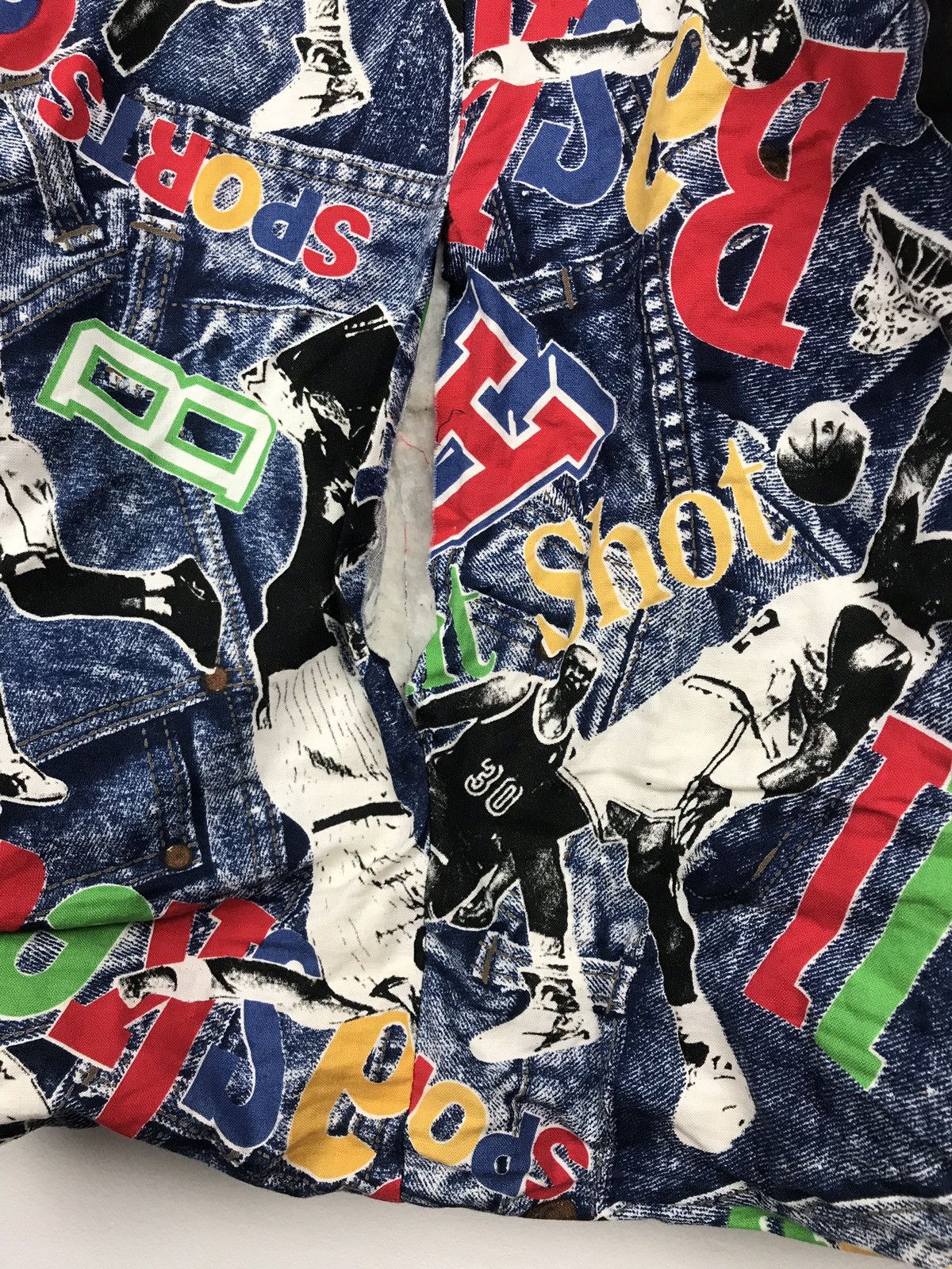 Japanese Brand Kimono puffer multi colour basketball jeans design Size US M / EU 48-50 / 2 - 10 Thumbnail