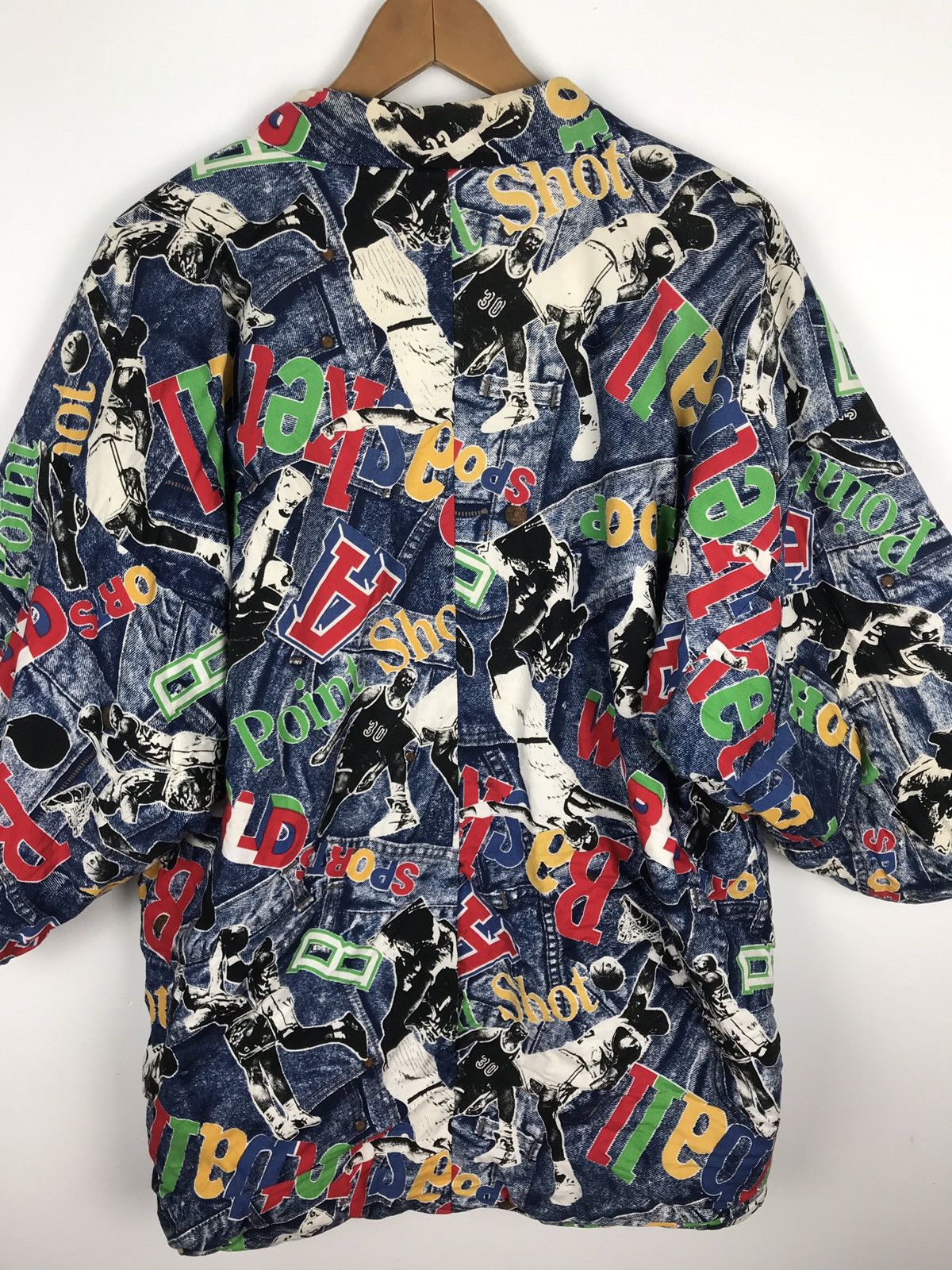 Japanese Brand Kimono puffer multi colour basketball jeans design Size US M / EU 48-50 / 2 - 9 Thumbnail