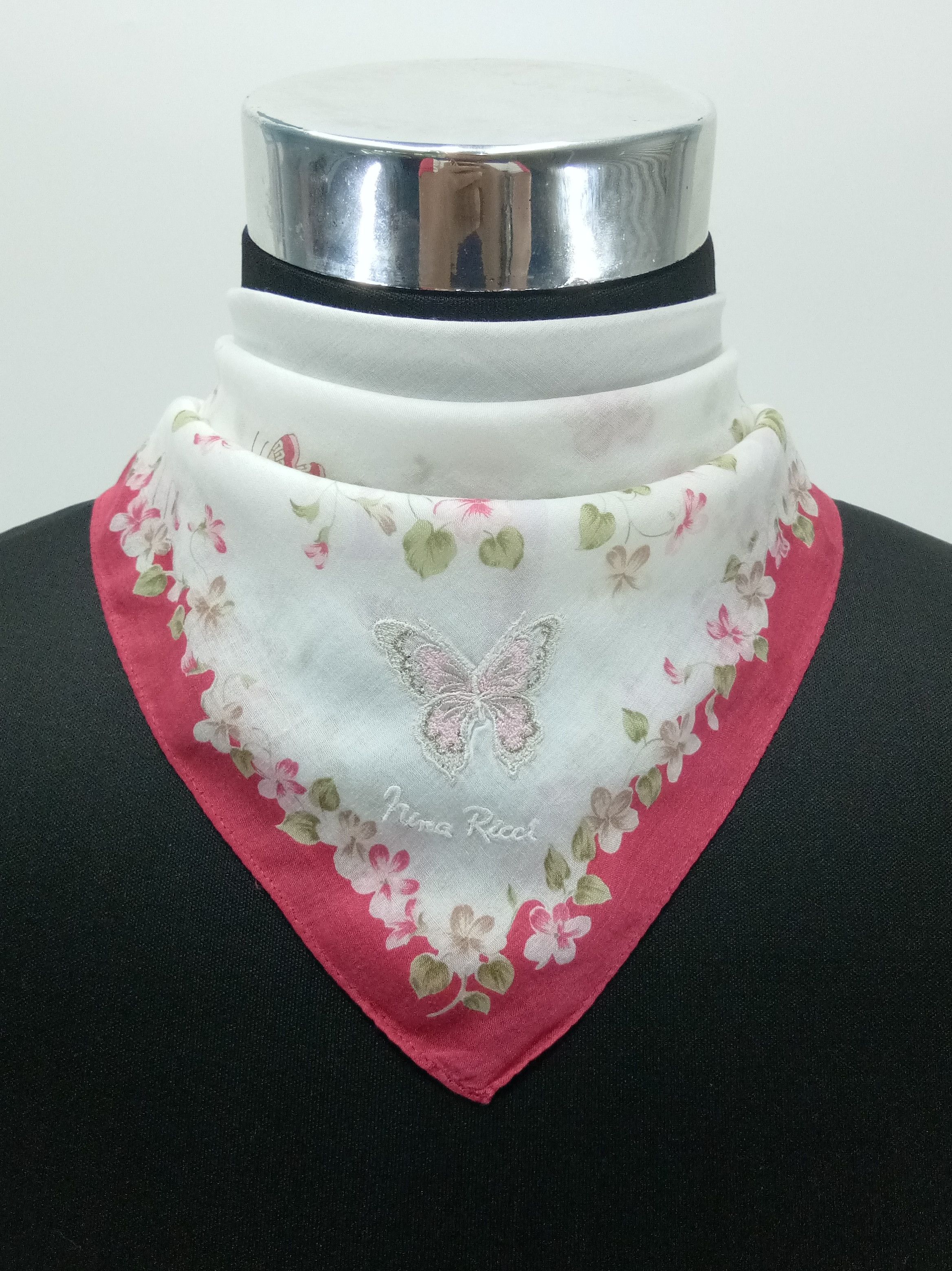 Vintage Nina Ricci Handkerchief / Neckerchief - HKA515