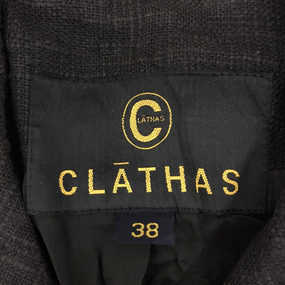 Japanese Brand CLATHAS ITALY Japanese Brand Black Canvas Coat Shirt Size US XS / EU 42 / 0 - 4 Thumbnail