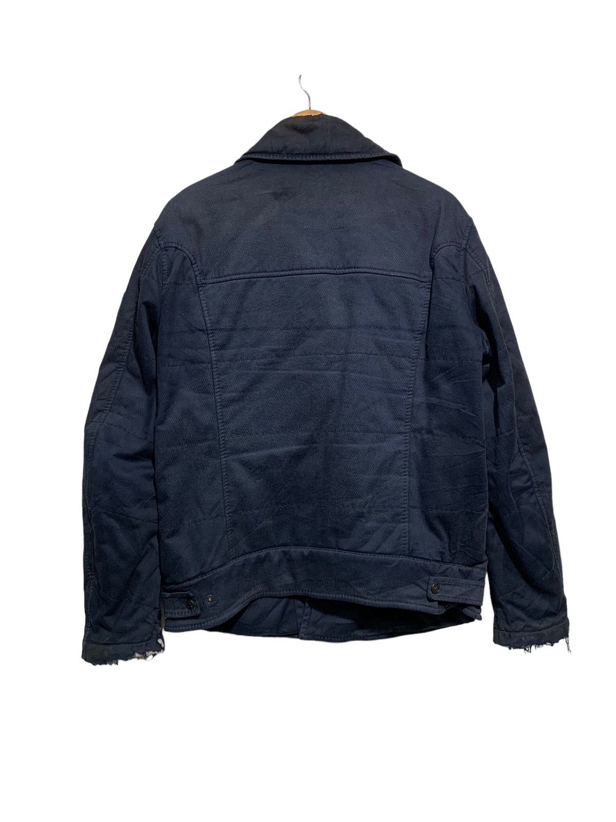 Marithe + Francois Girbaud 🔥MFG DENIM BIKERS JACKETS DISTRESSED Size US M / EU 48-50 / 2 - 5 Thumbnail