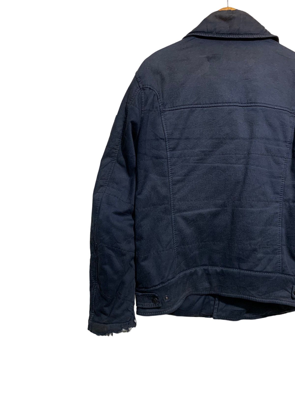 Marithe + Francois Girbaud 🔥MFG DENIM BIKERS JACKETS DISTRESSED Size US M / EU 48-50 / 2 - 6 Thumbnail