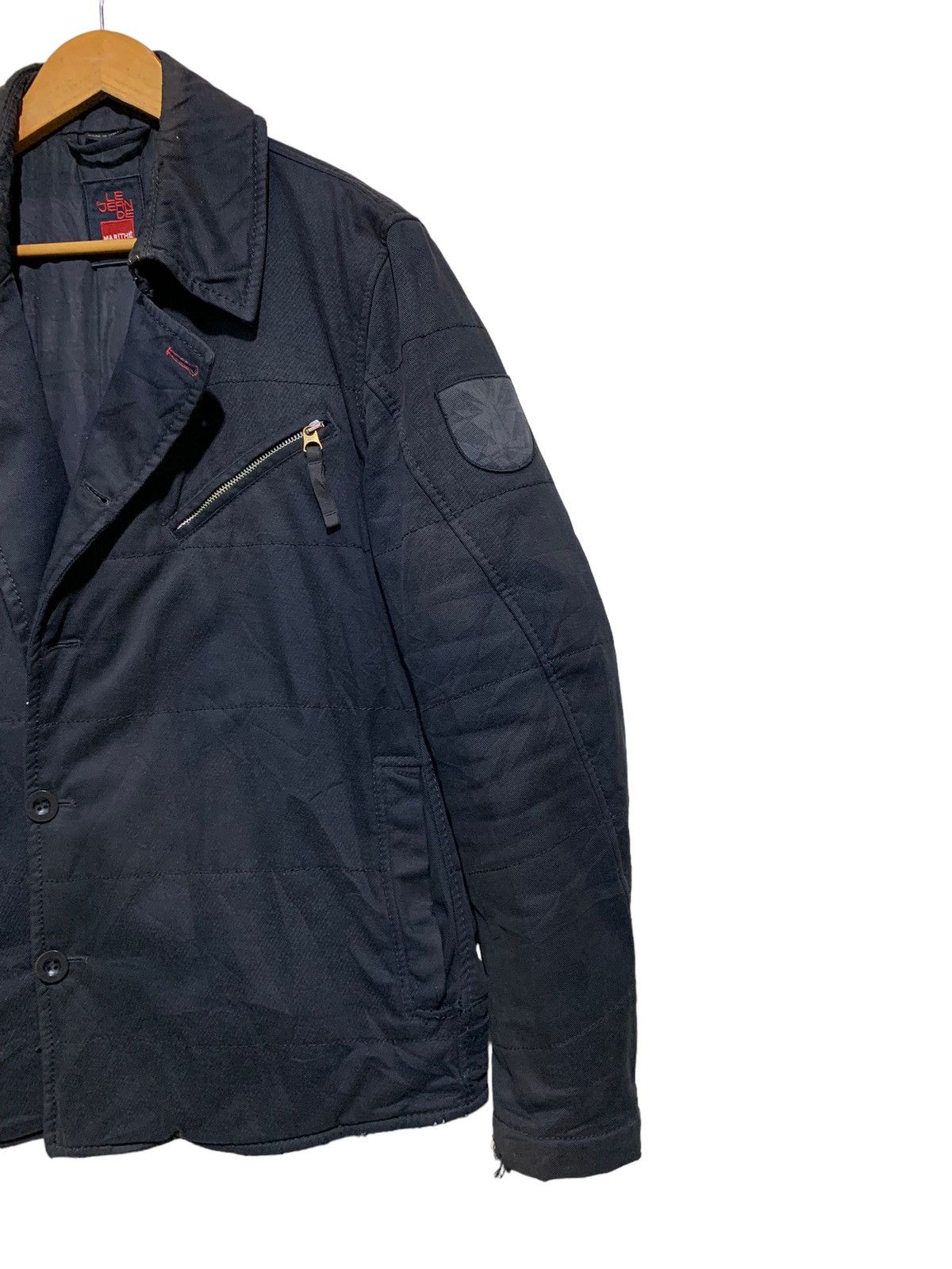 Marithe + Francois Girbaud 🔥MFG DENIM BIKERS JACKETS DISTRESSED Size US M / EU 48-50 / 2 - 3 Thumbnail