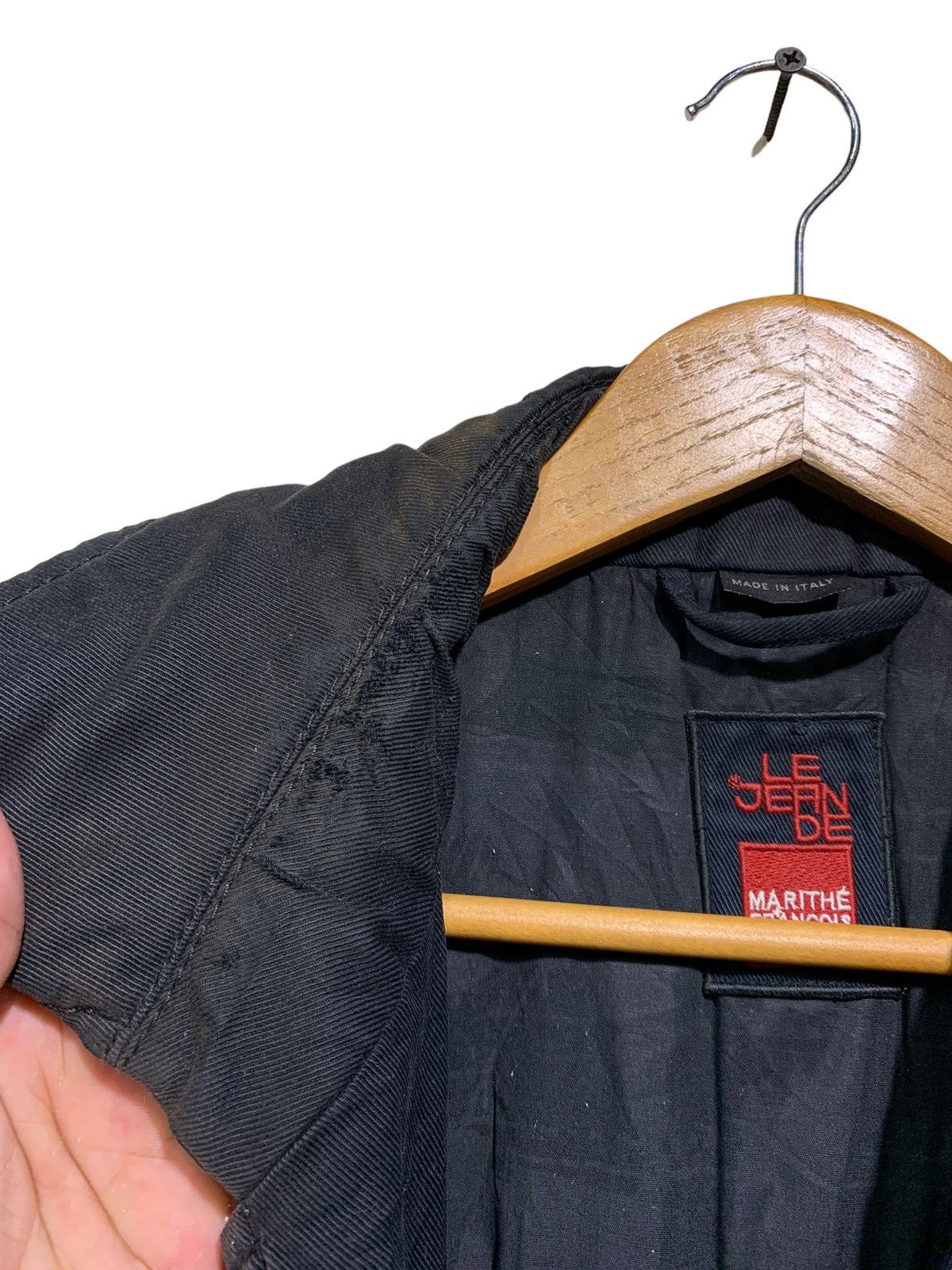 Marithe + Francois Girbaud 🔥MFG DENIM BIKERS JACKETS DISTRESSED Size US M / EU 48-50 / 2 - 7 Thumbnail