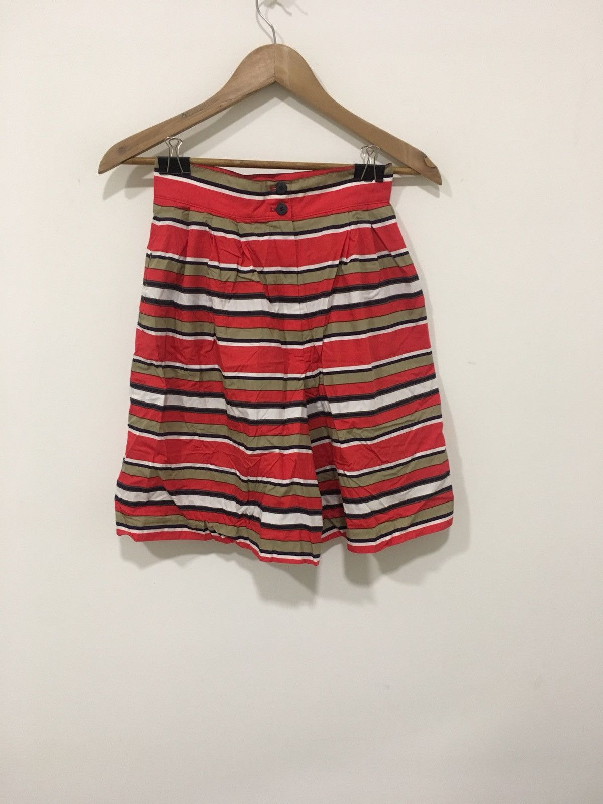 Chloe vintage stripe skrit pant Size 26" / US 2 / IT 38 - 1 Thumbnail