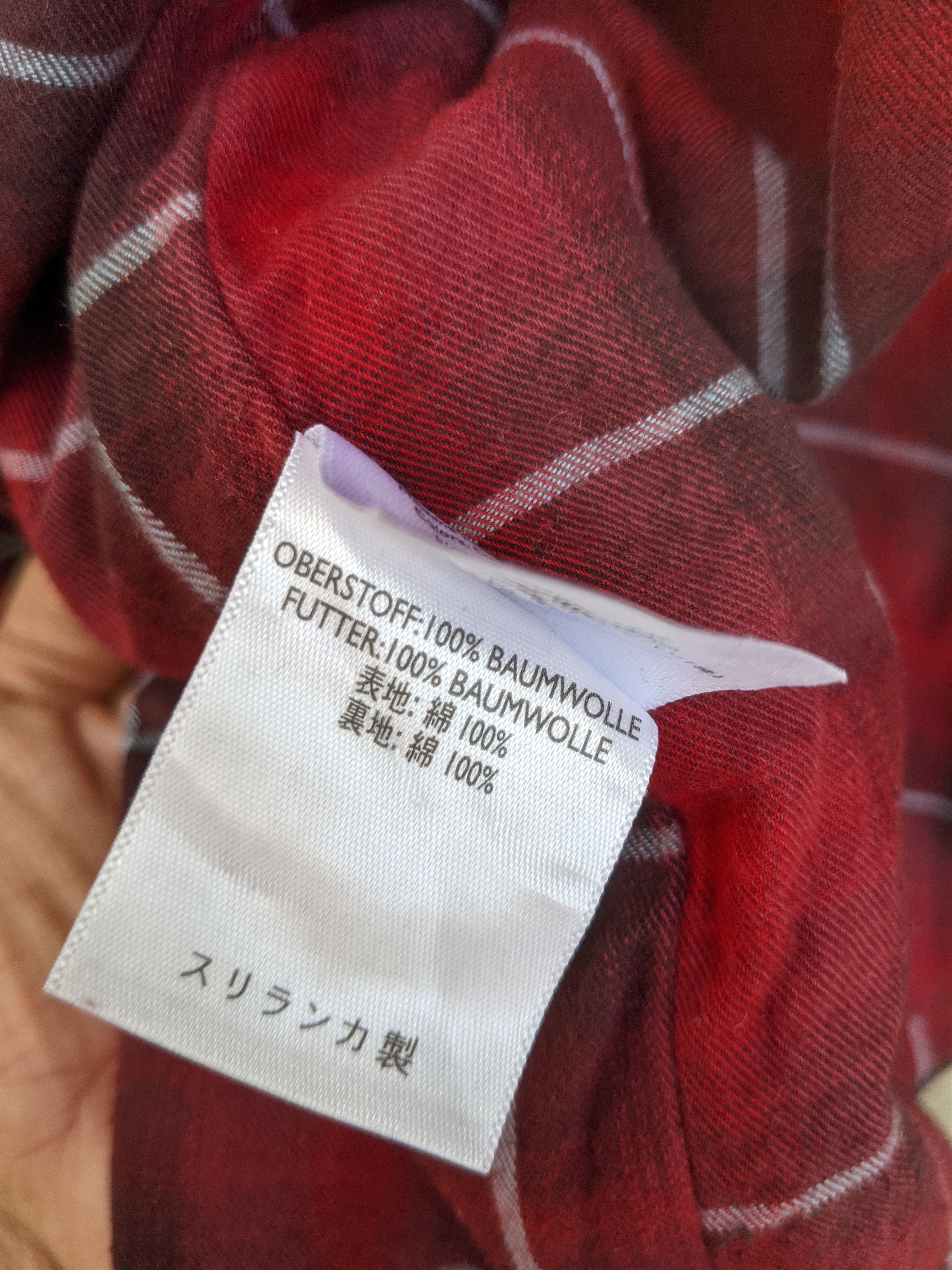Eddie Bauer Eddie Bauer Shadow Plaid Lining Flannel Size US L / EU 52-54 / 3 - 8 Thumbnail