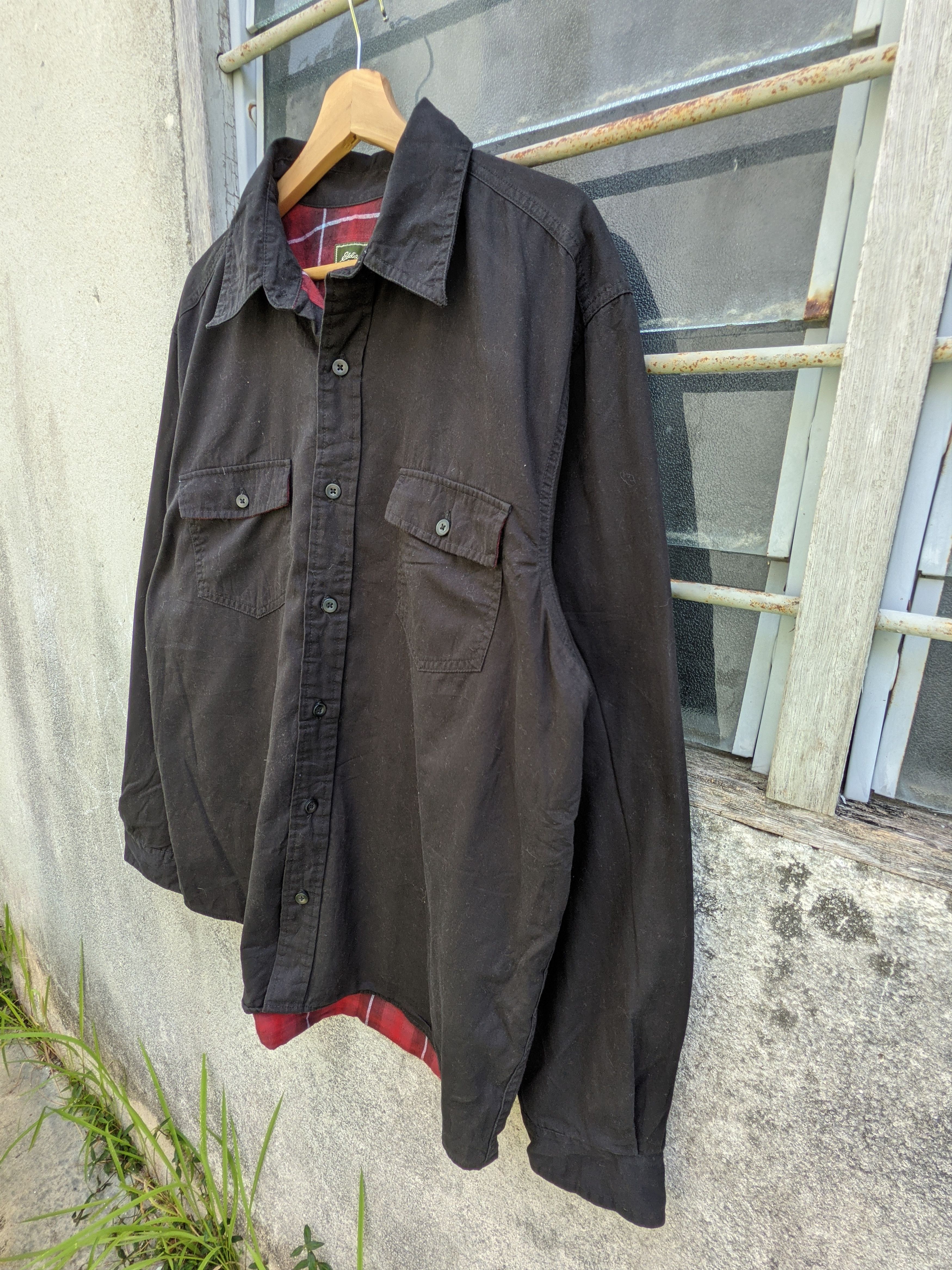 Eddie Bauer Eddie Bauer Shadow Plaid Lining Flannel Size US L / EU 52-54 / 3 - 4 Thumbnail