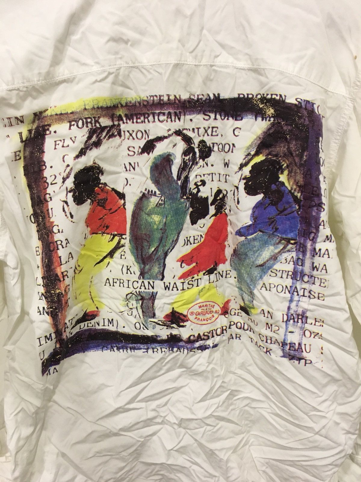 Marithe + Francois Girbaud × Vintage printed shirt Size US M / EU 48-50 / 2 - 5 Thumbnail
