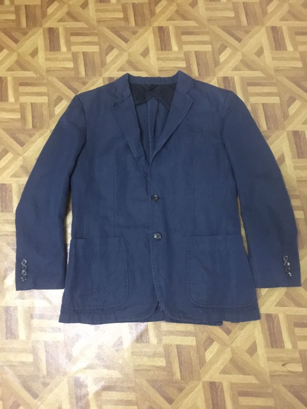 Burberry navy blazer Size US M / EU 48-50 / 2 - 1 Thumbnail
