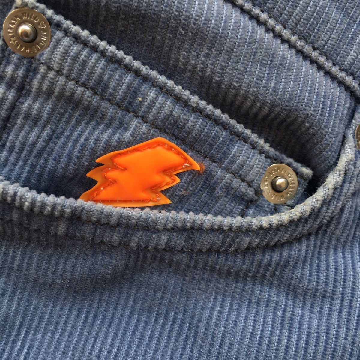 Walter Van Beirendonck blue corduroy Size US 29 - 7 Thumbnail