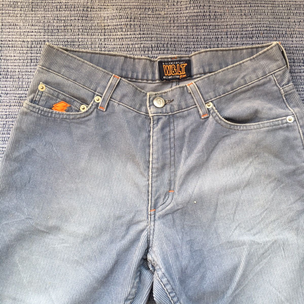 Walter Van Beirendonck blue corduroy Size US 29 - 6 Thumbnail