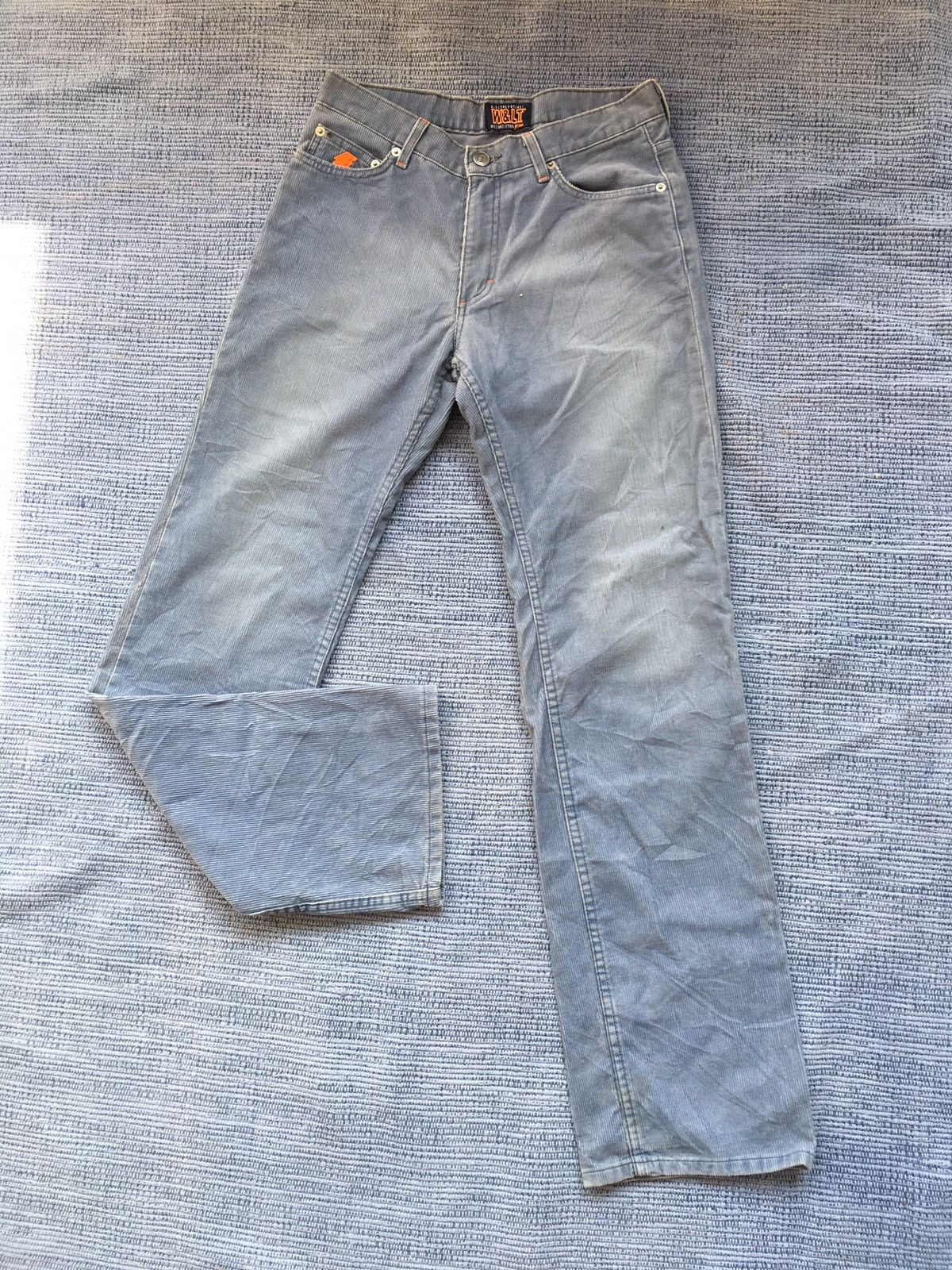 Walter Van Beirendonck blue corduroy Size US 29 - 5 Thumbnail
