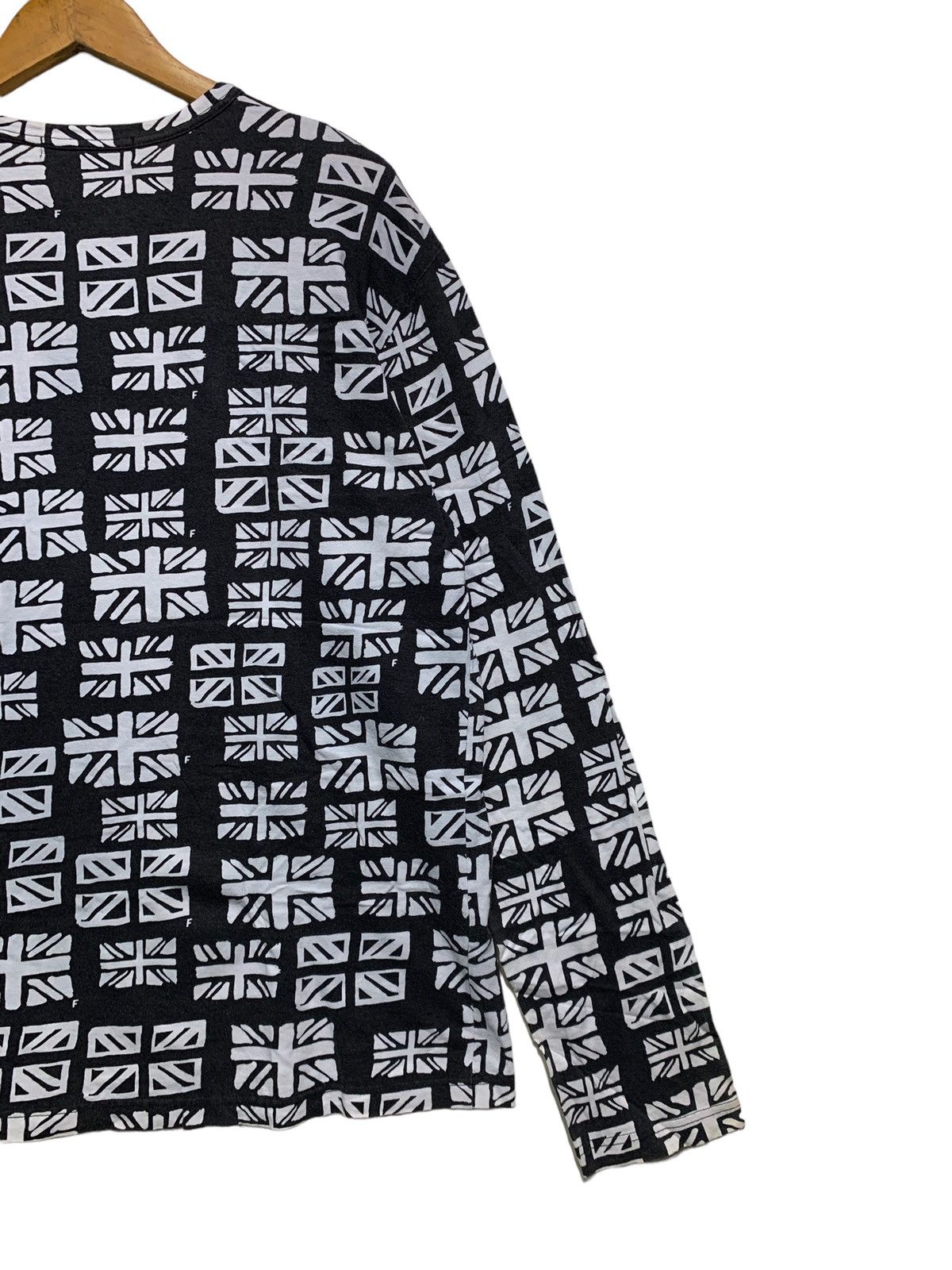 CDG by Comme des Garcons 🔥CDG BLACK UNION JACKS PRINTED Size US XL / EU 56 / 4 - 6 Thumbnail