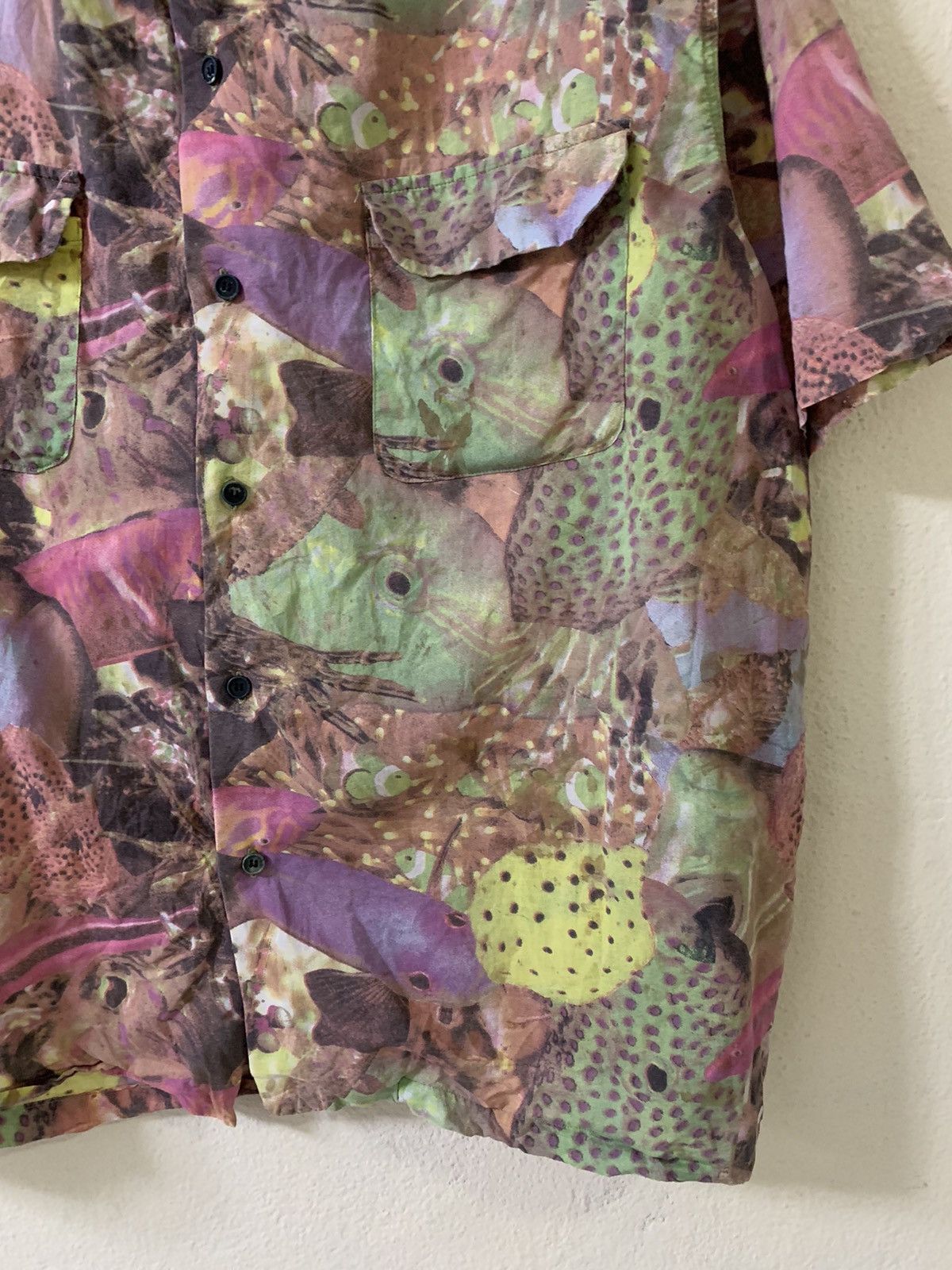 Japanese Brand Sg Company Art Design Short Sleeve Shirt Size US L / EU 52-54 / 3 - 2 Thumbnail