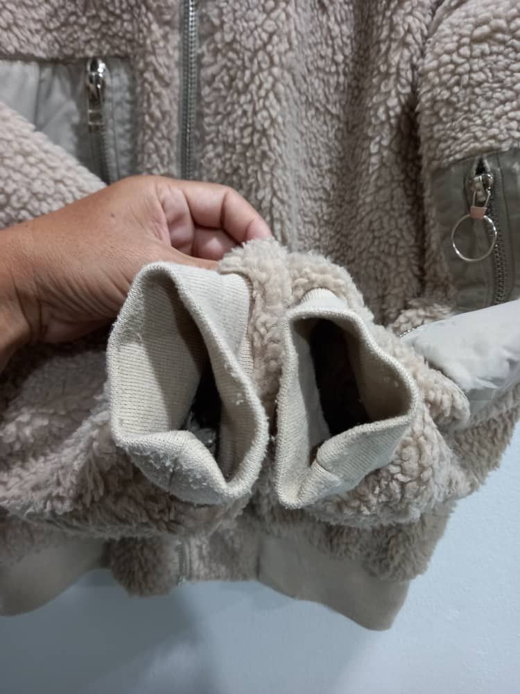 Japanese Brand Vintage Deep Pile Retro Sherpa Bomber Jacket Size US L / EU 52-54 / 3 - 9 Thumbnail