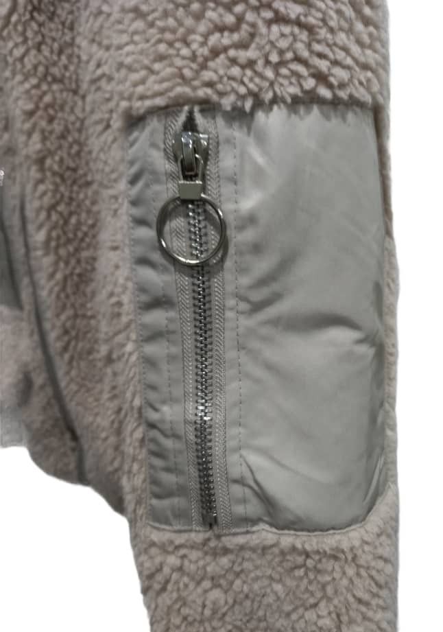 Japanese Brand Vintage Deep Pile Retro Sherpa Bomber Jacket Size US L / EU 52-54 / 3 - 4 Thumbnail