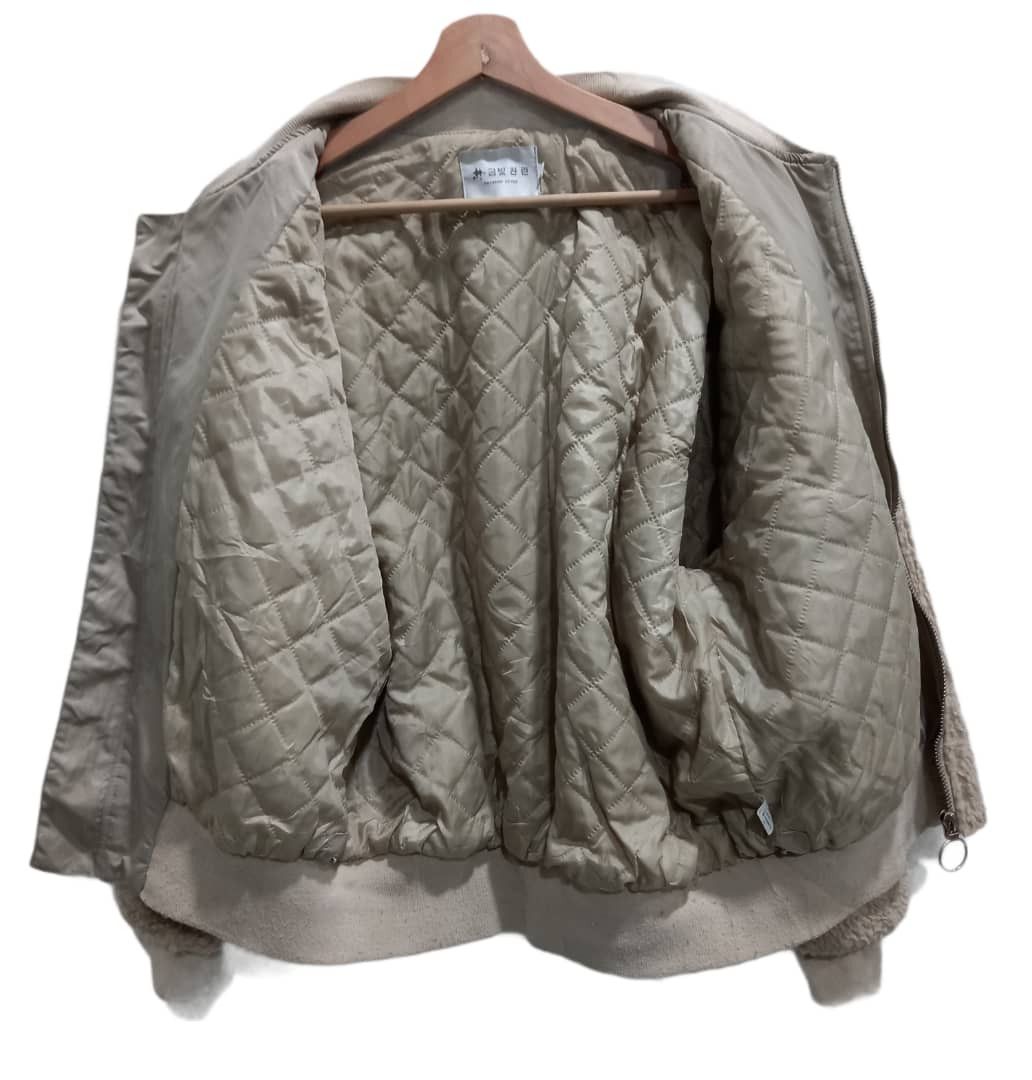 Japanese Brand Vintage Deep Pile Retro Sherpa Bomber Jacket Size US L / EU 52-54 / 3 - 10 Thumbnail