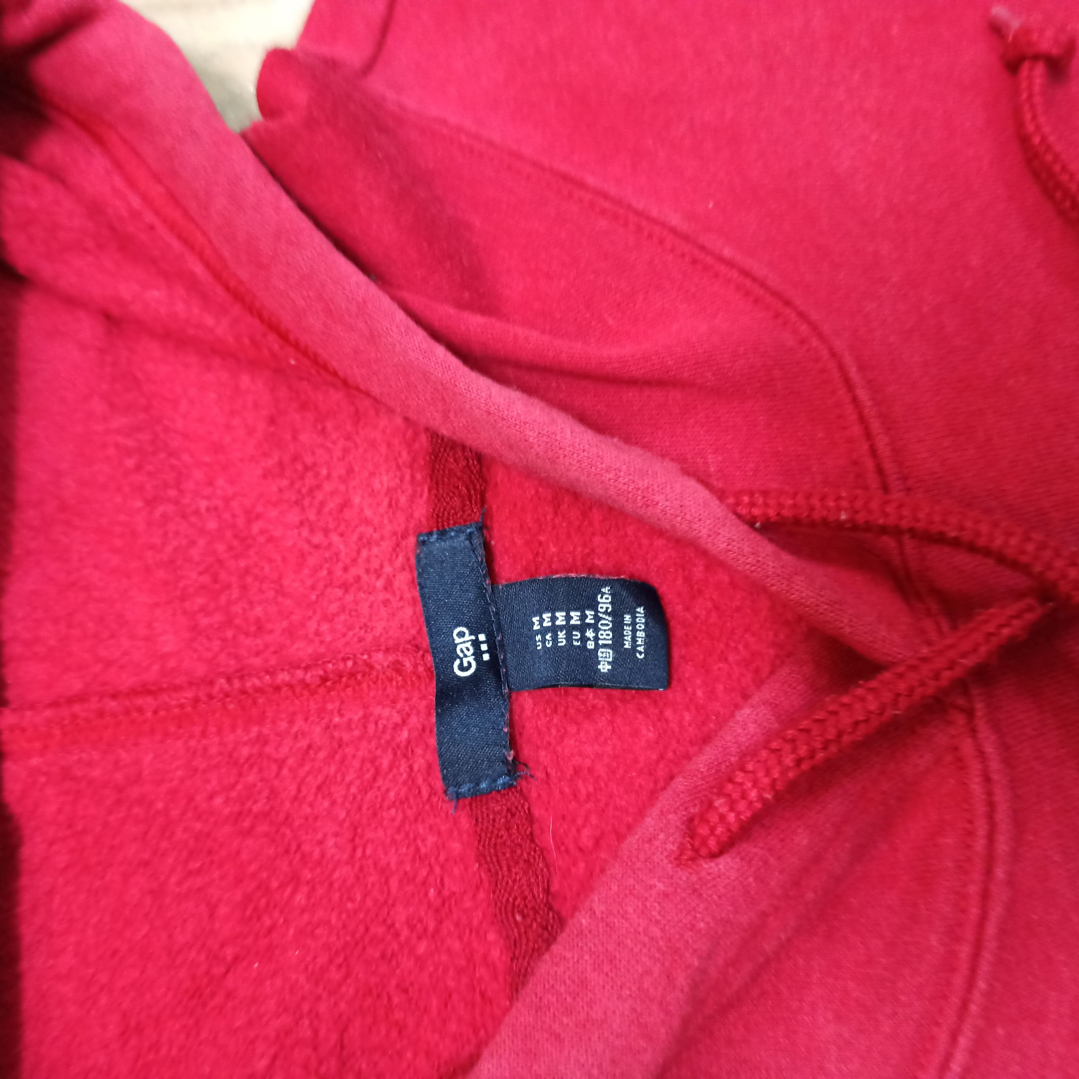 Gap 🔥Rare🔥 Sunfaded Gap Hoodie Spell Out Kenye Size US M / EU 48-50 / 2 - 7 Thumbnail