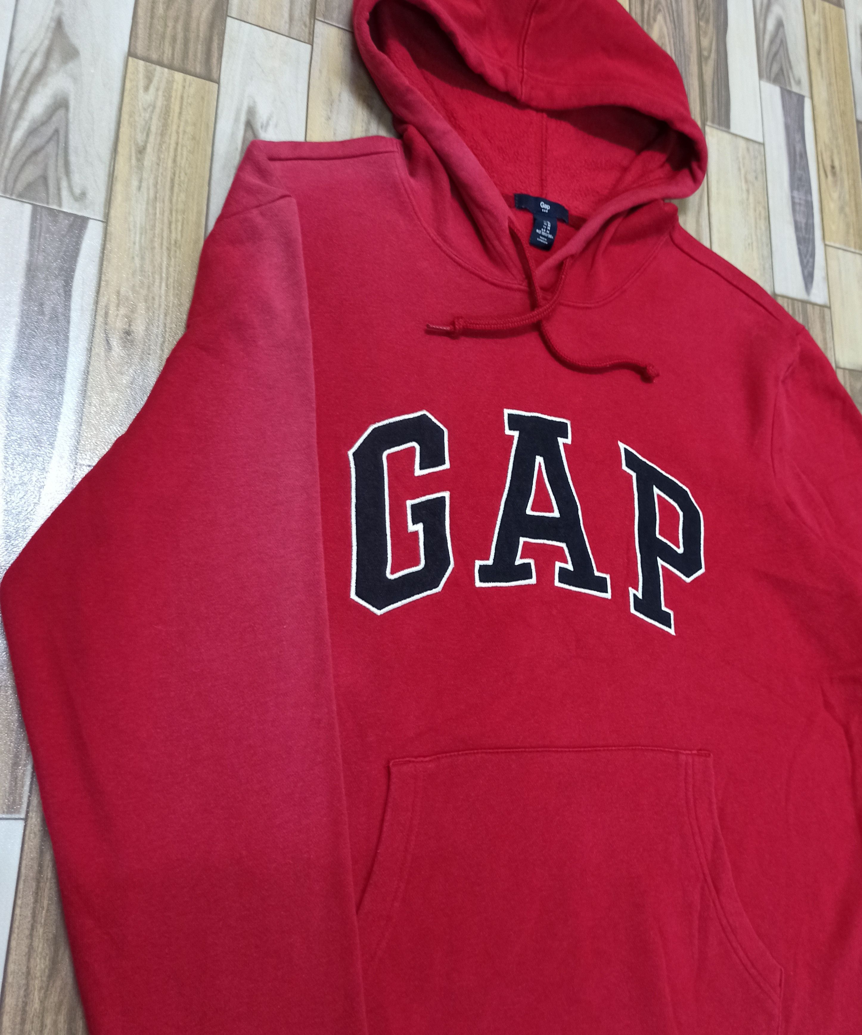 Gap 🔥Rare🔥 Sunfaded Gap Hoodie Spell Out Kenye Size US M / EU 48-50 / 2 - 4 Thumbnail