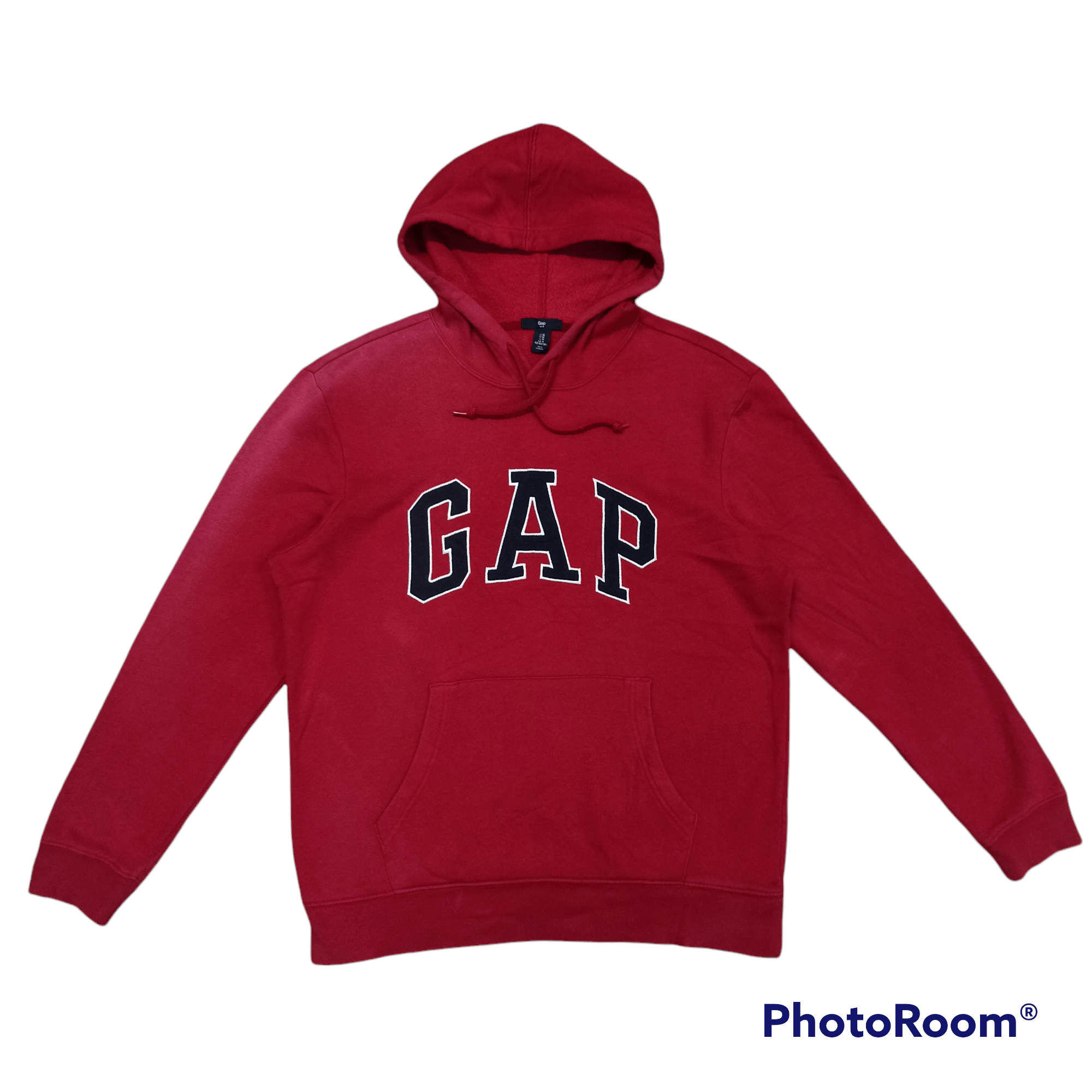 🔥Rare🔥 Sunfaded Gap Hoodie Spell Out Kenye
