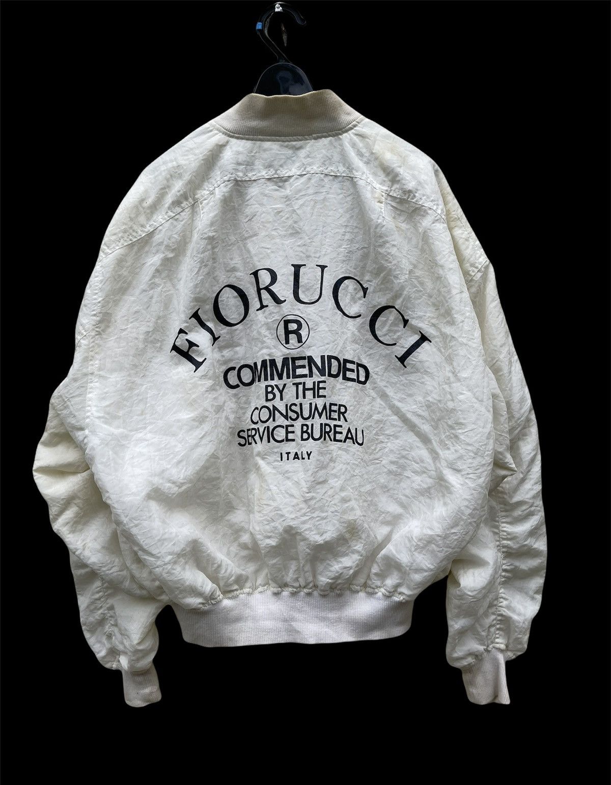 Fiorucci × Vintage True Vintage 80’s FIORUCCI Luxury Milano Bomber Jacket Size US M / EU 48-50 / 2 - 1 Thumbnail