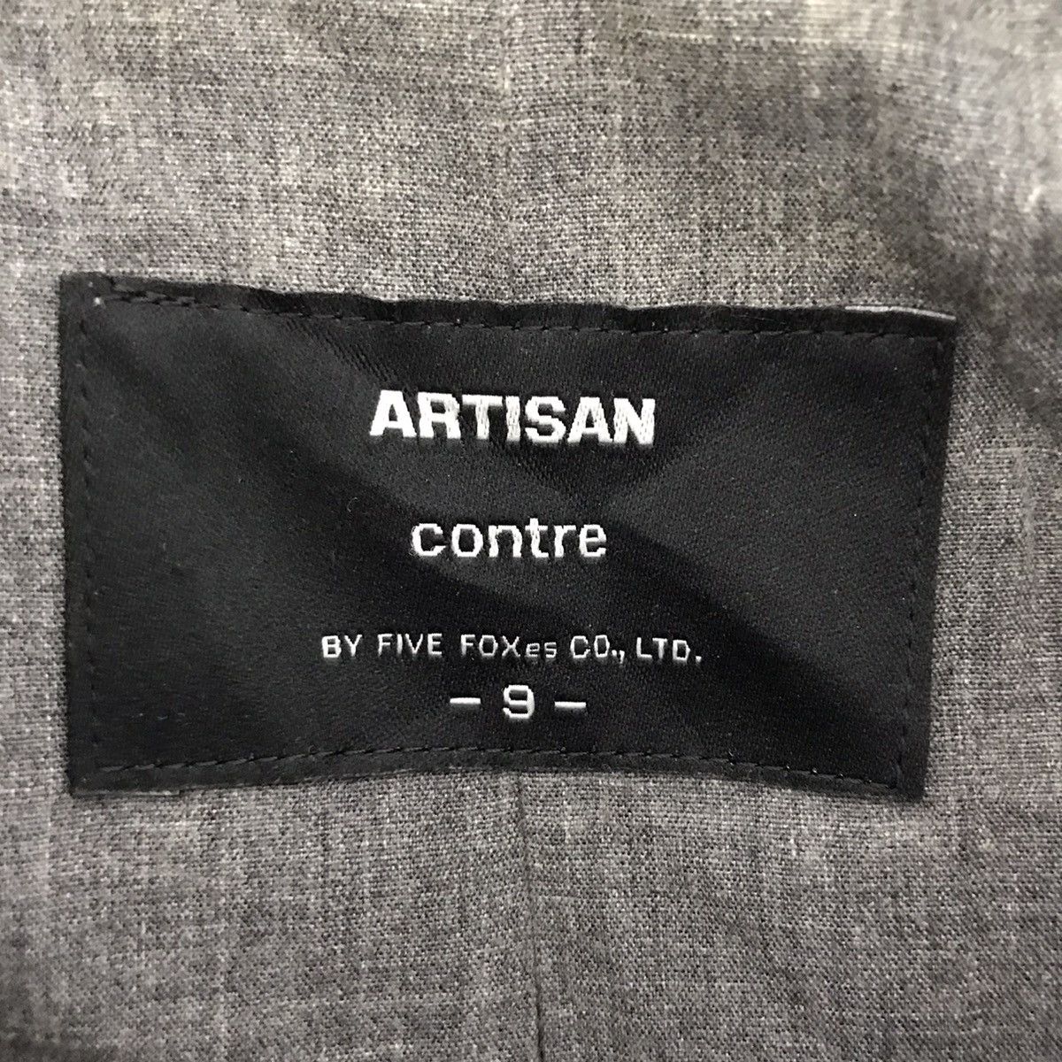 Japanese Brand ARTISAN CONTRE Five Foxes Japanese Brand Studio Coat Size US XS / EU 42 / 0 - 4 Thumbnail