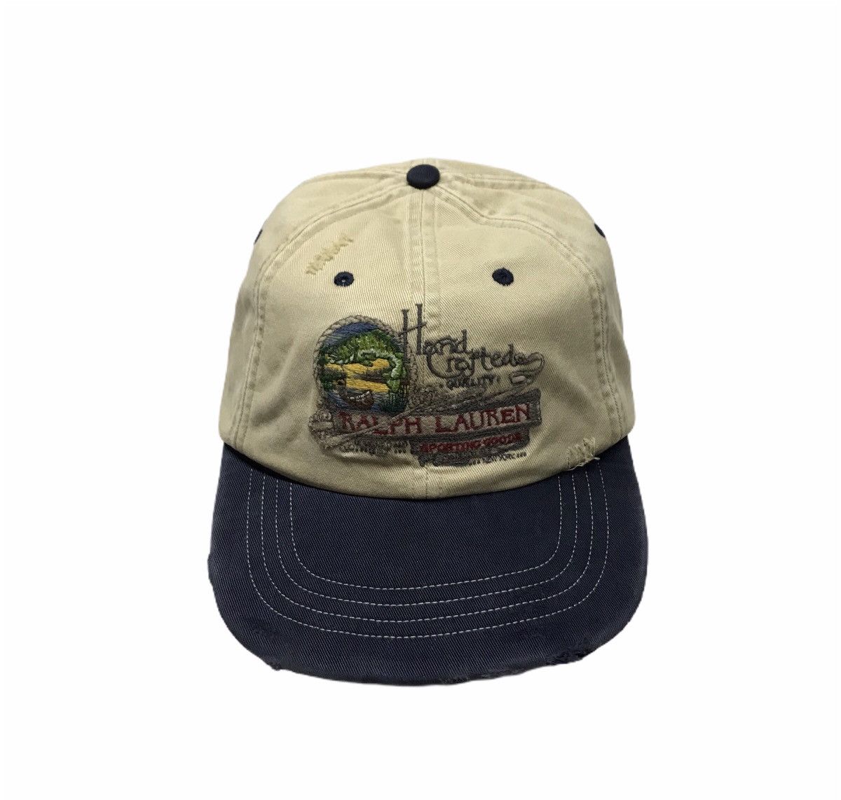 Polo Ralph Lauren Polo Ralph Lauren Hand Crafted Kayak Distressed Hats Caps Size ONE SIZE - 1 Thumbnail