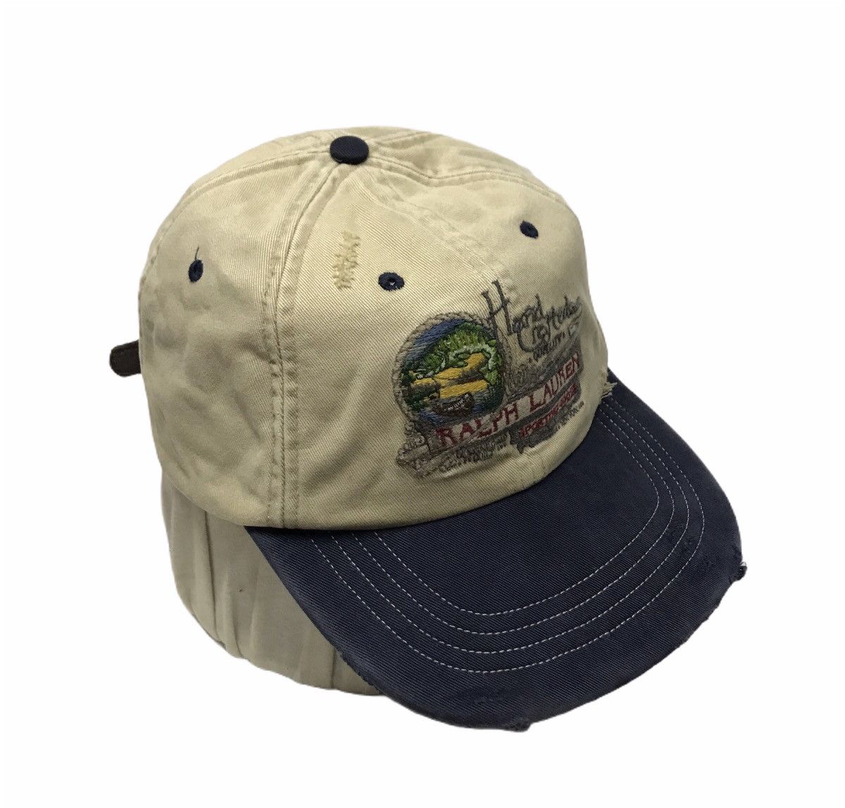 Polo Ralph Lauren Polo Ralph Lauren Hand Crafted Kayak Distressed Hats Caps Size ONE SIZE - 4 Thumbnail