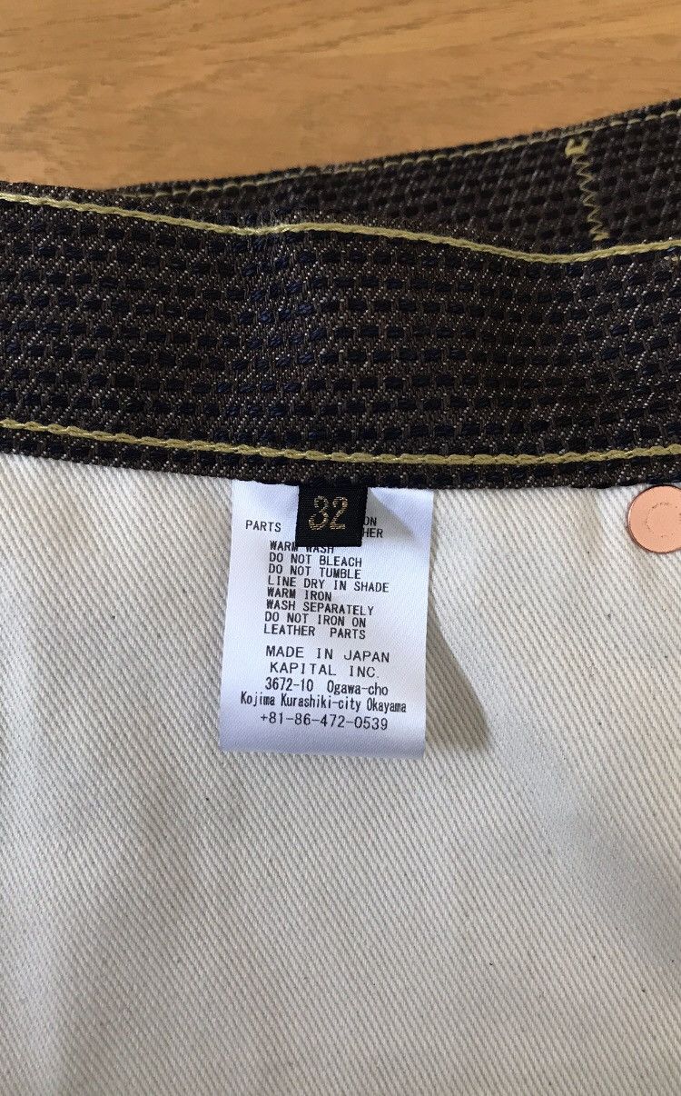Kapital × Kapital Kountry KAPITAL CENTURY DENIM MONKEY CISCO N5S- BROWN Size US 32 / EU 48 - 15 Thumbnail