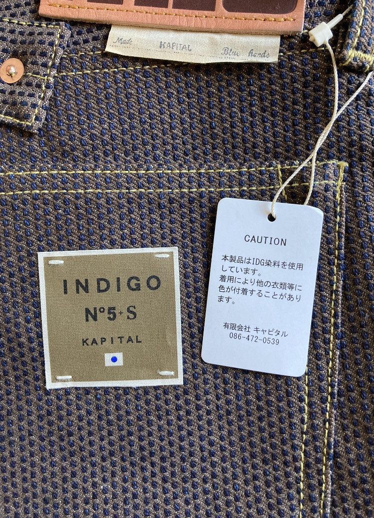 Kapital × Kapital Kountry KAPITAL CENTURY DENIM MONKEY CISCO N5S- BROWN Size US 32 / EU 48 - 14 Thumbnail